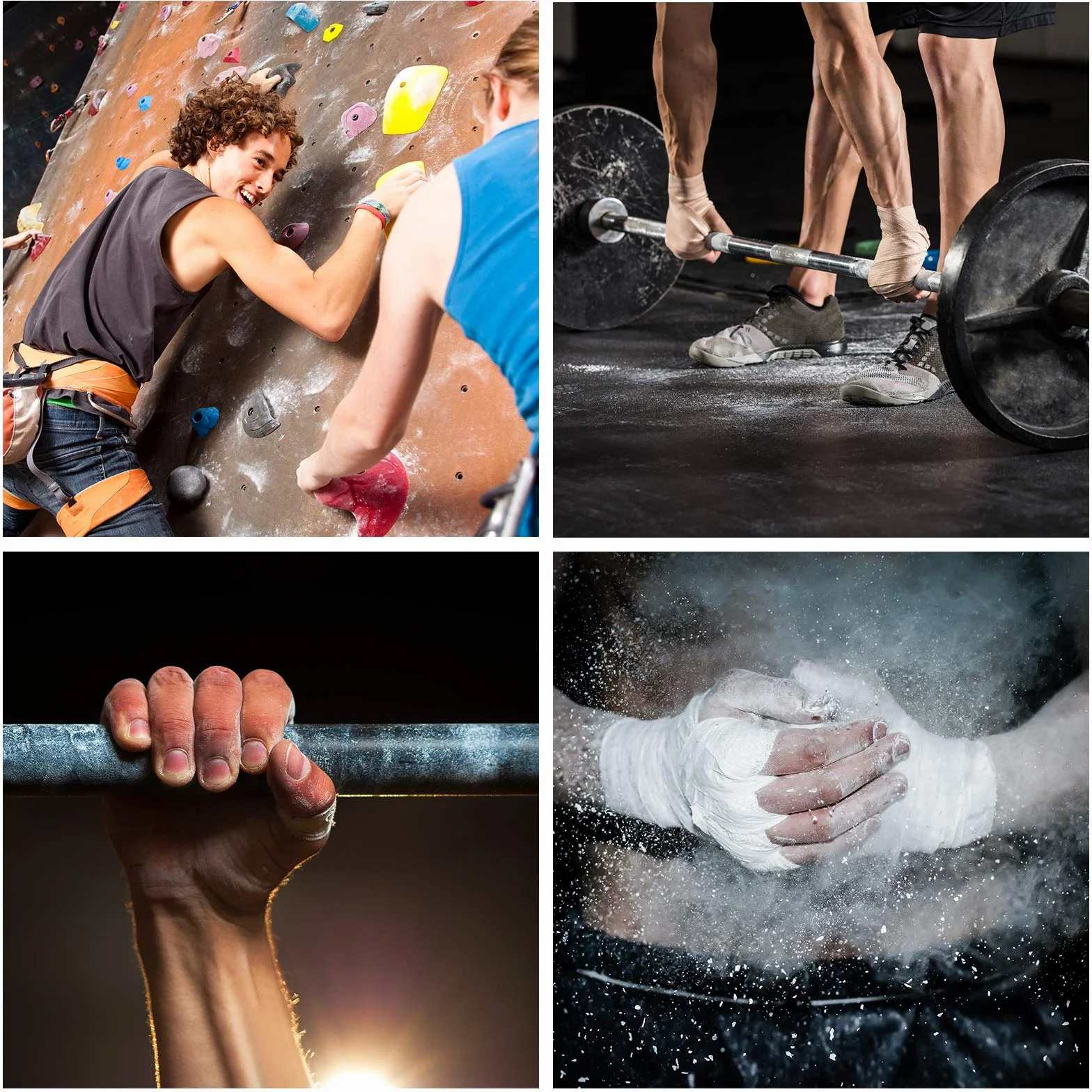 ALPIDEX Chalk Powder Magnezja W Proszku Kreda W Proszku Bouldering Fitness Gimnastyka