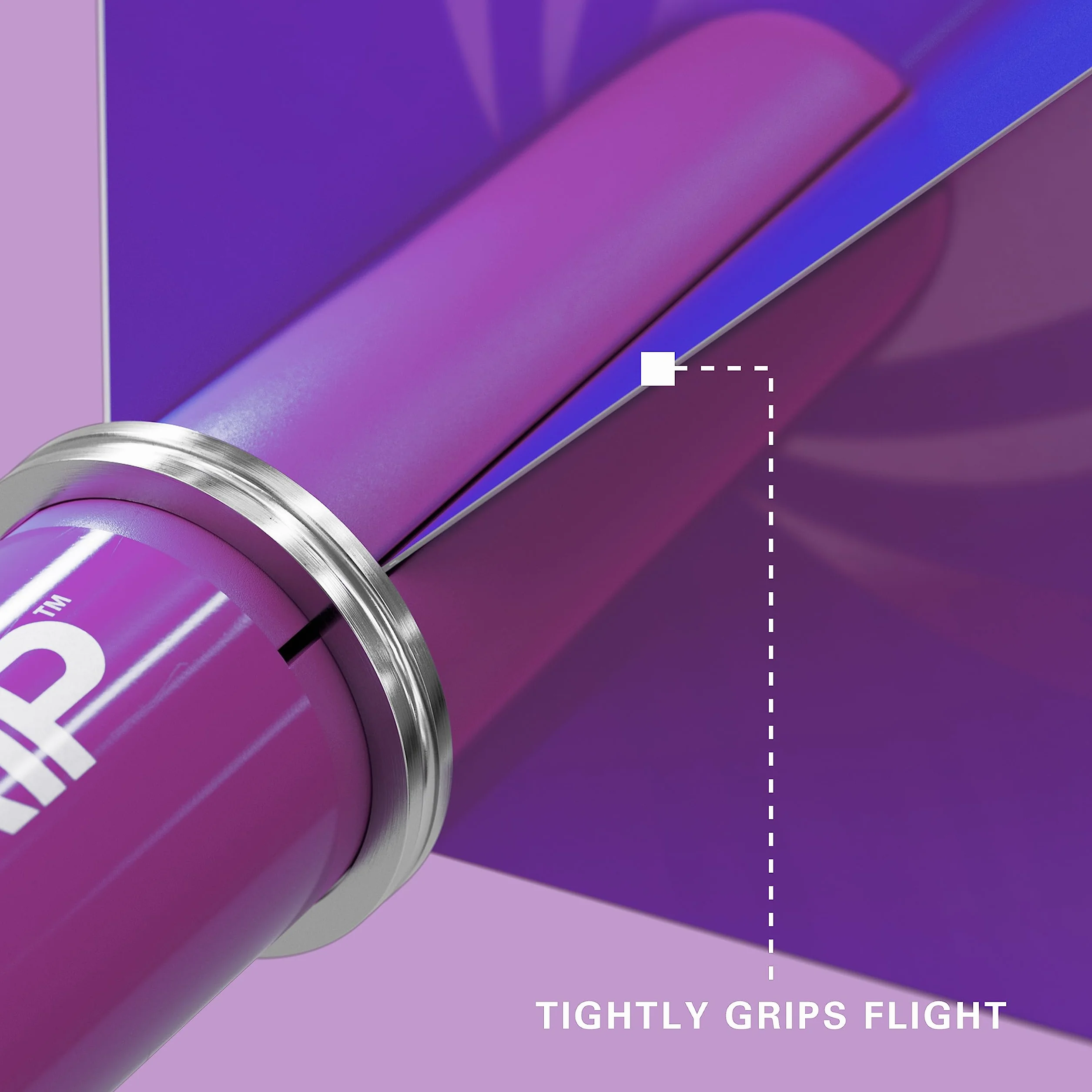 Target Pro Grip 3 Set Purple - Dart Shafts Medium