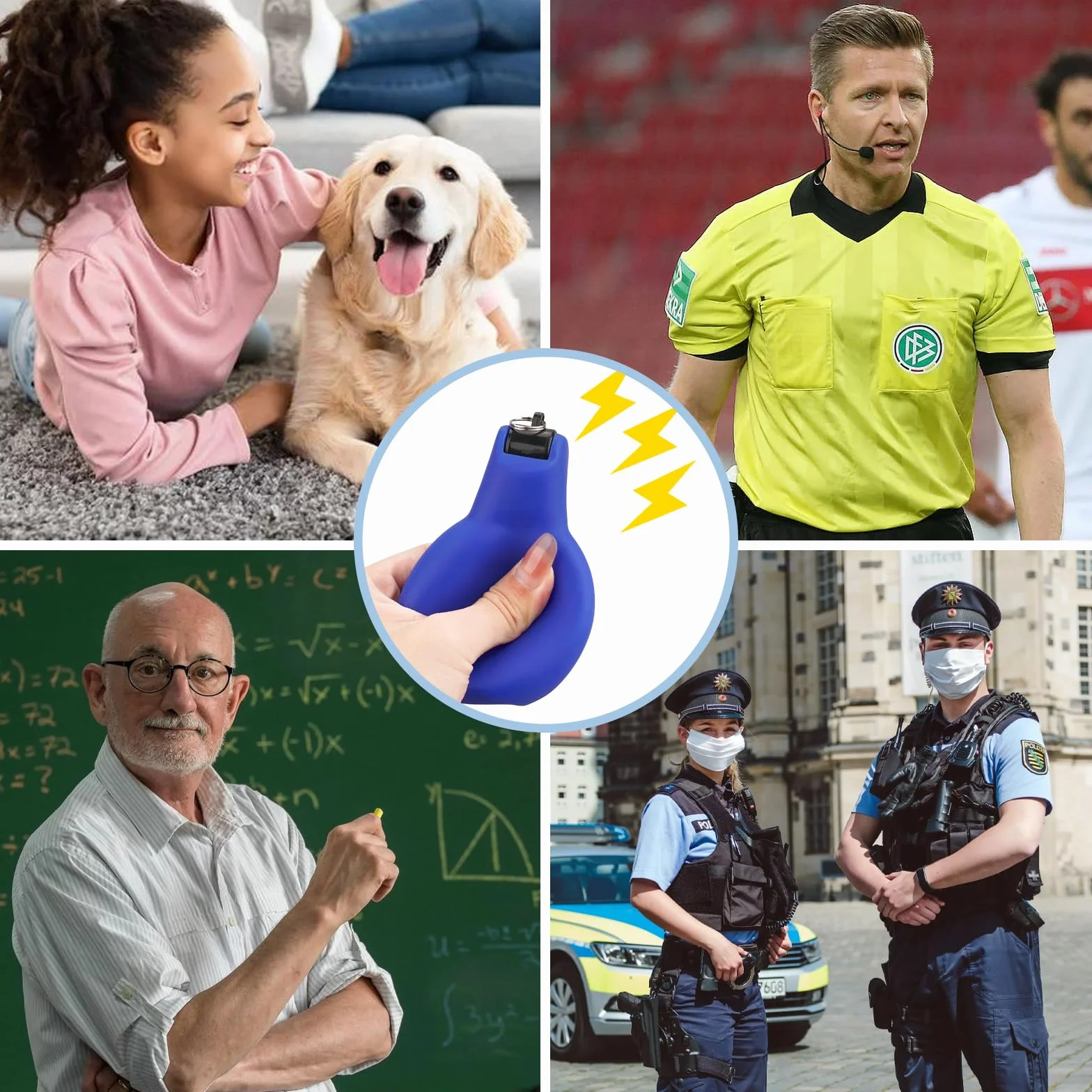 2 sztuki gwizdki ręczne z 4 sztukami ze stali nierdzewnej, gwizdek sportowy, głośny gwizdek sygnalizacyjny, gwizdek awaryjny z paskiem do zawieszenia na ręce, do uprawiania sportów
