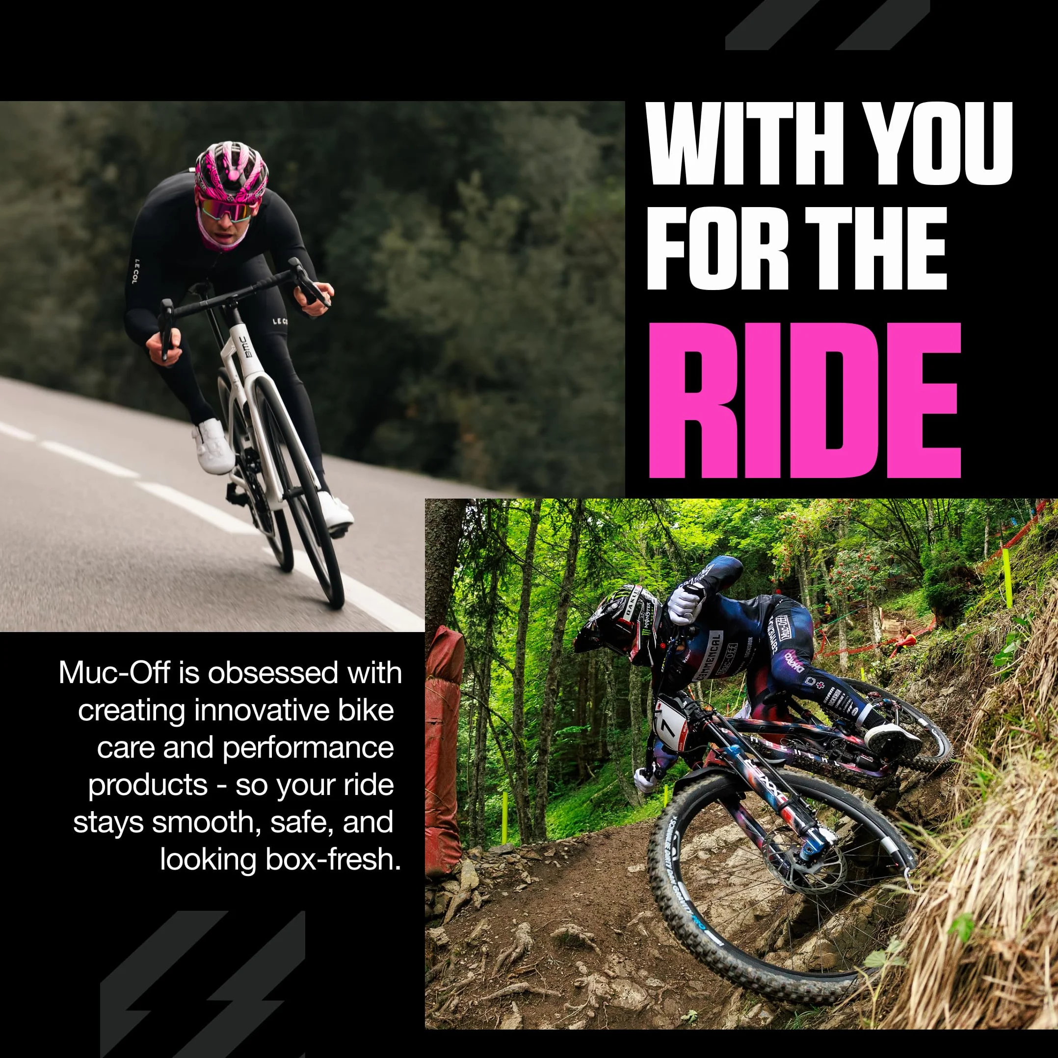 Muc-Off E-Bike Mokry smar łańcuchowy, 50 mililitrów, najwyższej jakości smar do roweru elektrycznego z barwnikiem UV Tracer - opracowany na mokre warunki pogodowe