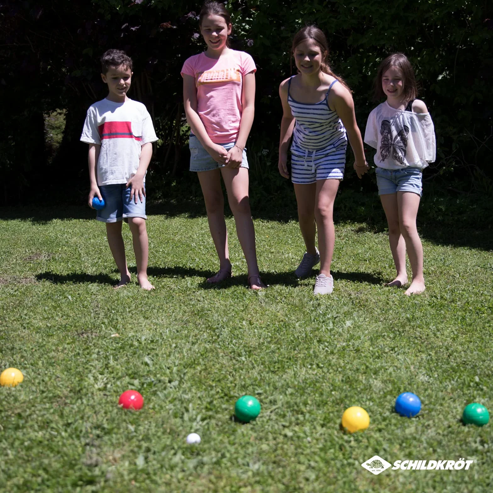 Schildkröt Funsports Uniseks Zestaw Piłeczek Bocce, WieloKolorowy