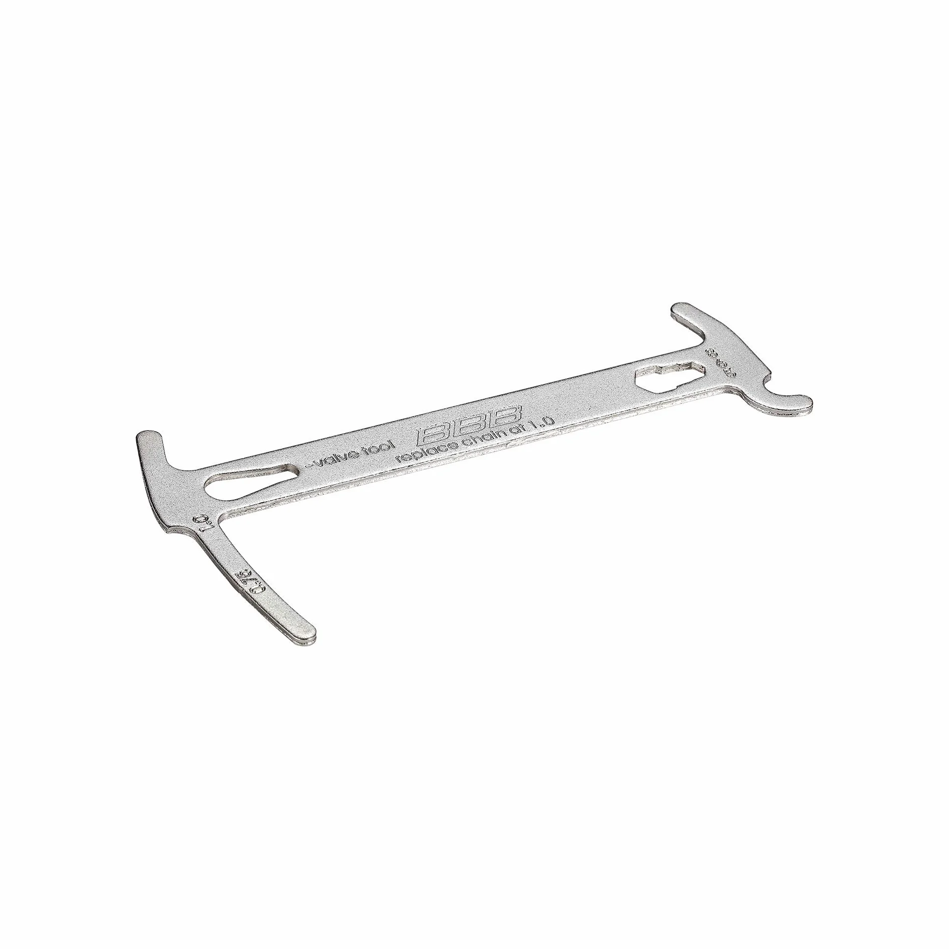 BBB Cycling Miernik Zużycia Łańcucha BTL-125 Srebrny