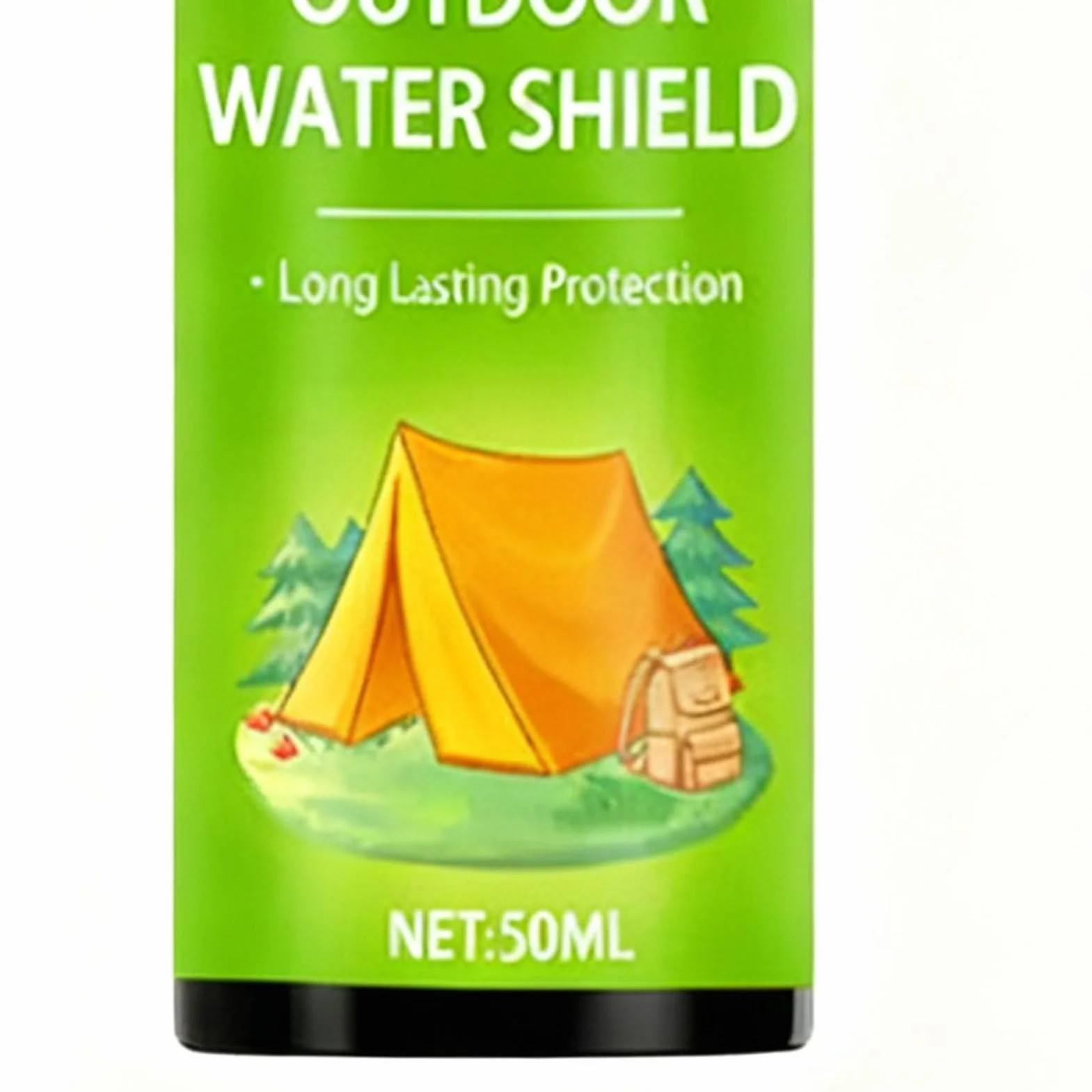 Tent wodoodporny spray – powłoka nano ochronna do sprzętu outdoorowego, patio i na kemping, z szybkoschnącą osłoną hydrofobową, materiałową osłoną do ogrodu, na wędrówki, lawn i w podróż