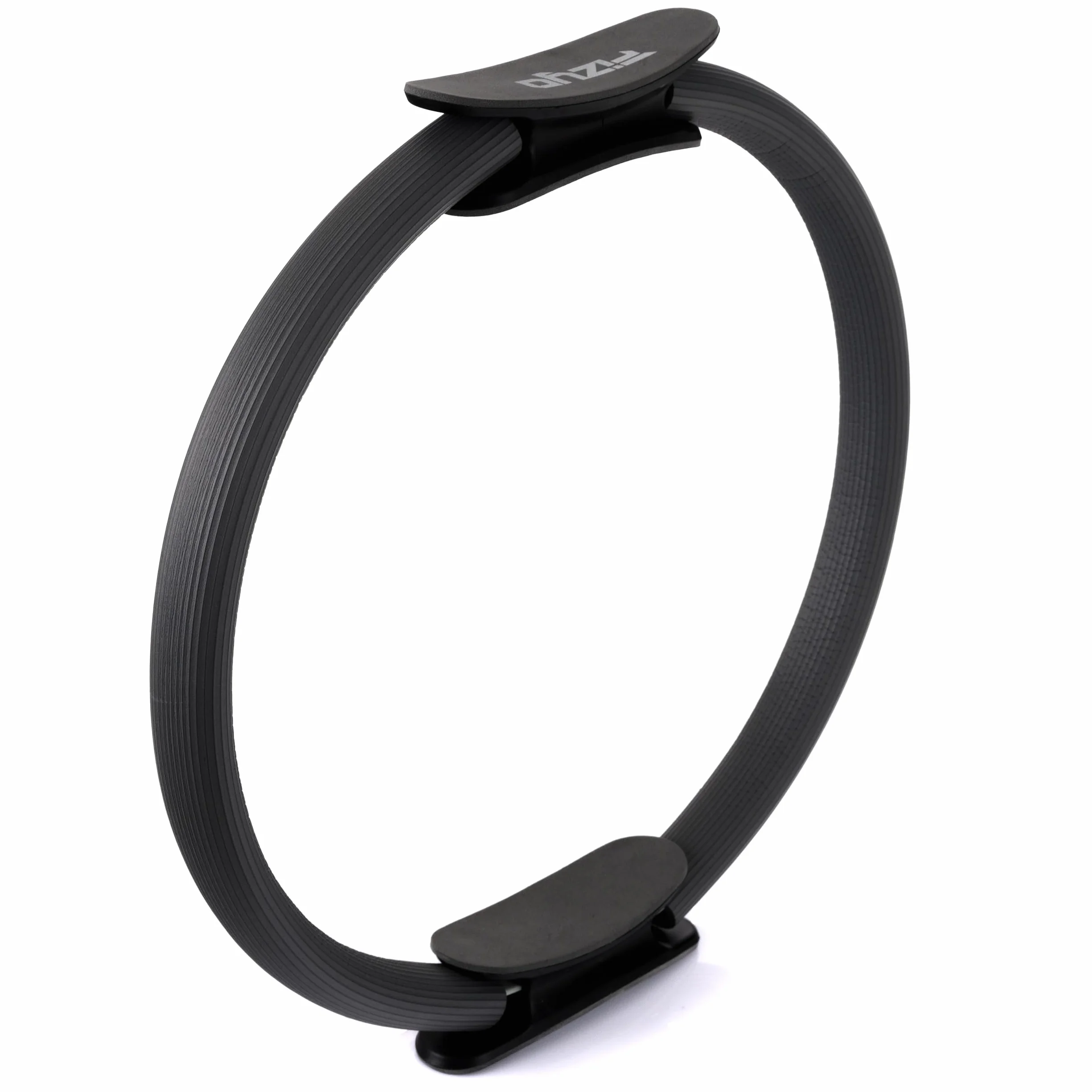 Fizyo pierścień do pilatesu z antypoślizgowymi uchwytami do wzmocnienia dna miednicy, brzucha i pleców obręcz do pilatesu Ø 38 cm, ring do pilatesu podwójnym uchwytem, pilates circle, obręcz do jogi