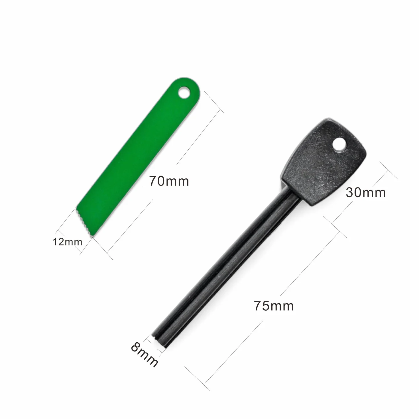 Krzesiwo Maxi 12000 Zapłonów, 10,5 cm, Magnezowa Zapalniczka Fire Starter do Użytku na Zewnątrz, do Survivalu, na Kemping