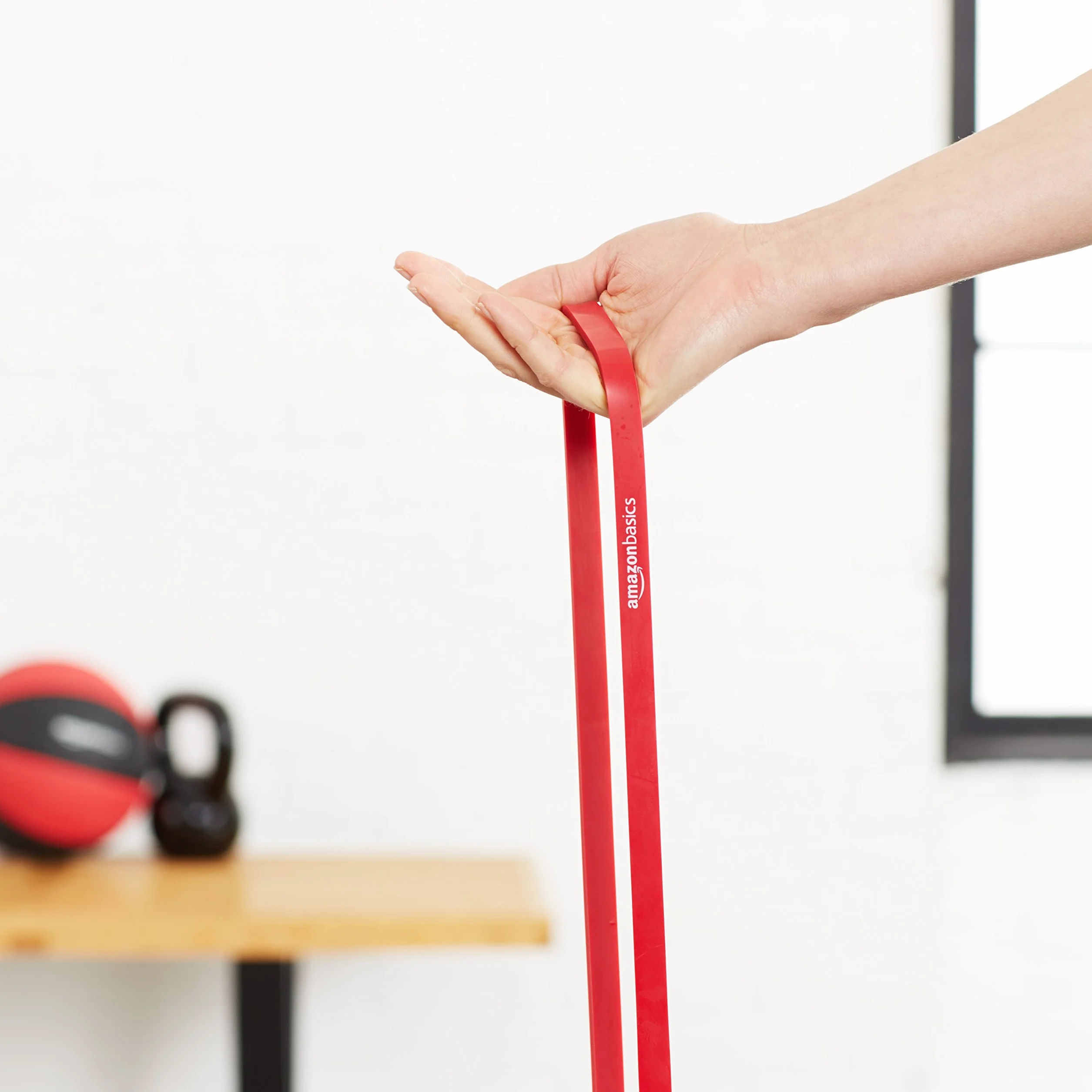 Amazon Basics Taśma do fitnessu, taśma oporowa