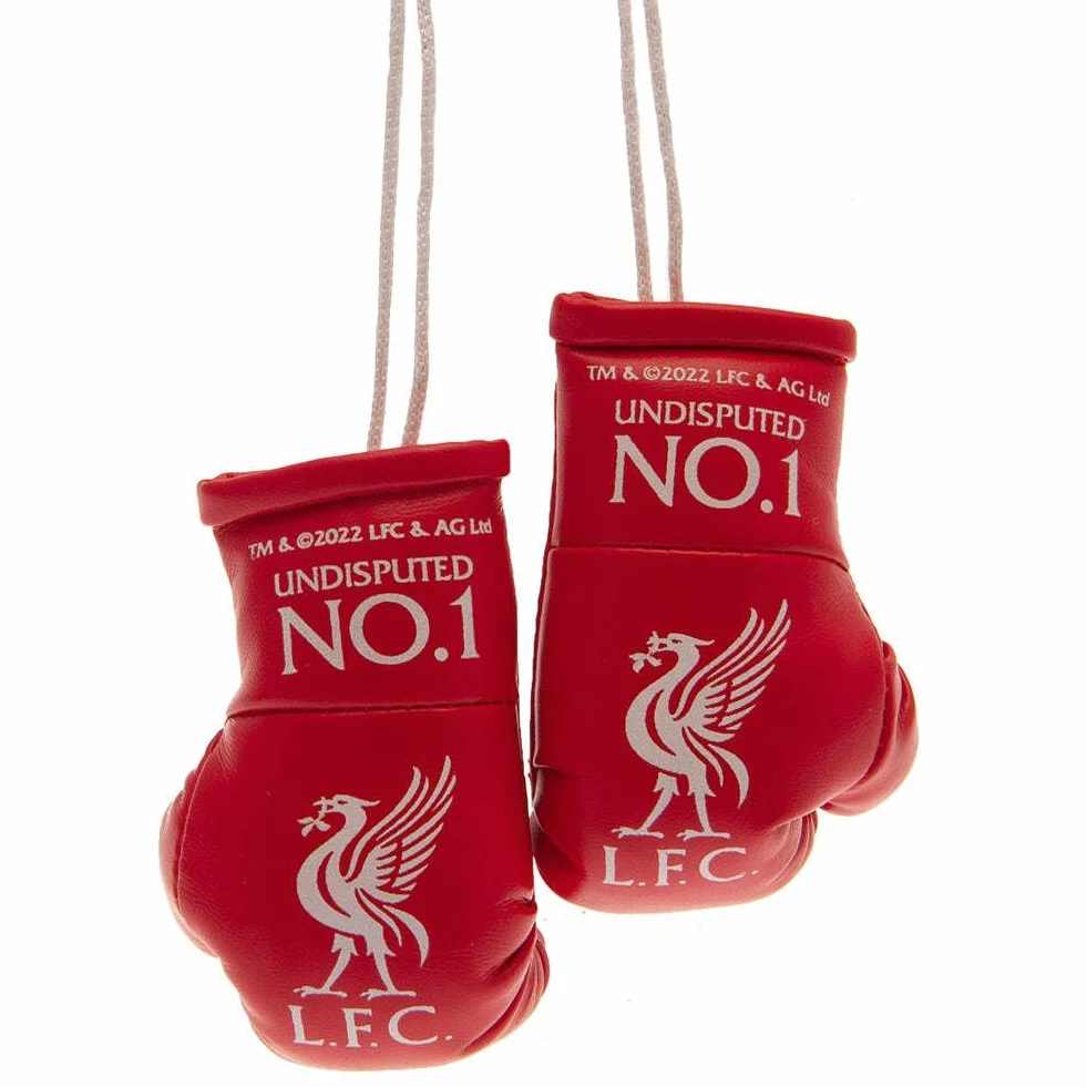 Liverpool FC wieszaki samochodowe rękawice bokserskie