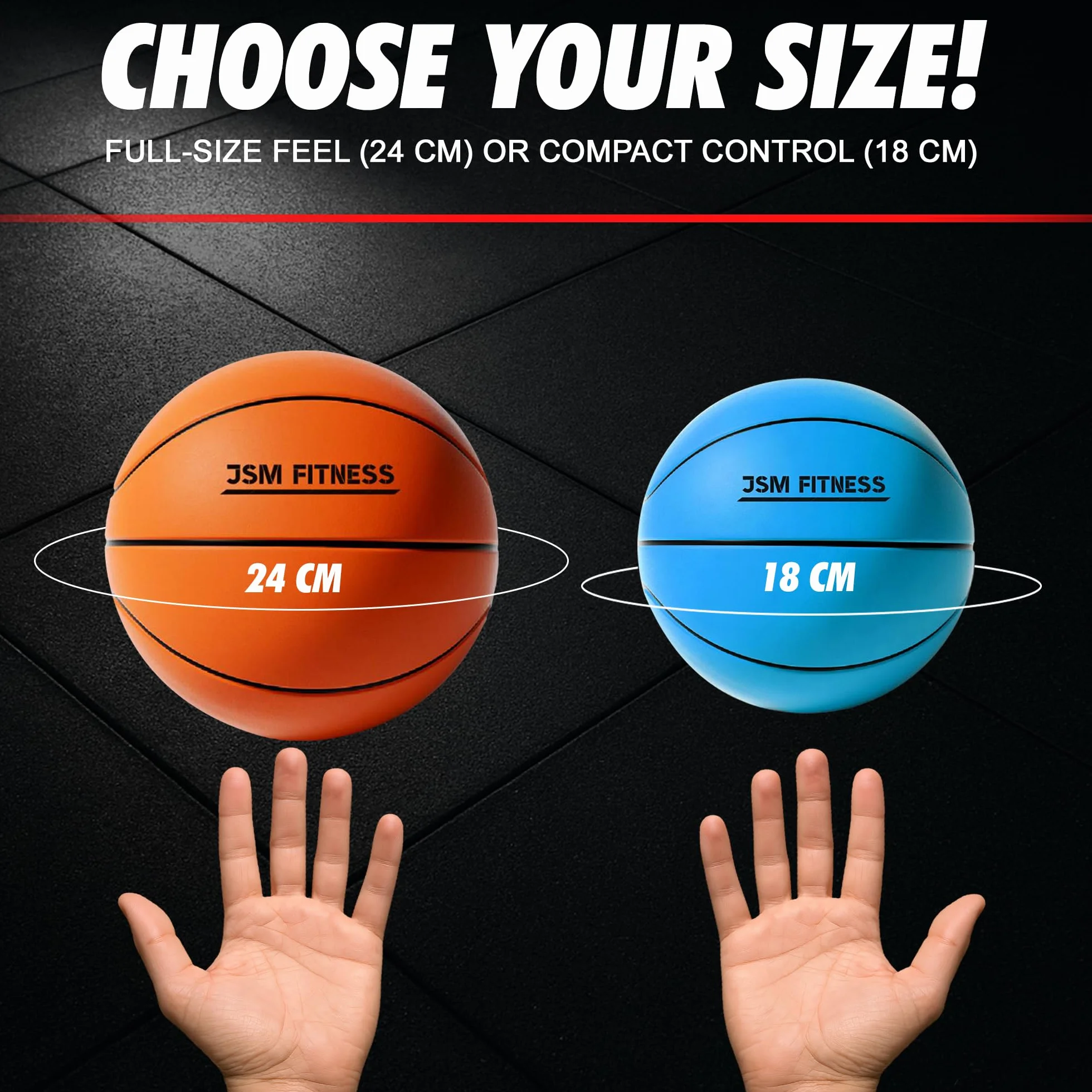 Cicha Piłka Do Koszykówki 24 Cm Wyciszenie Rozmiar 7 Silent Ball Piankowa