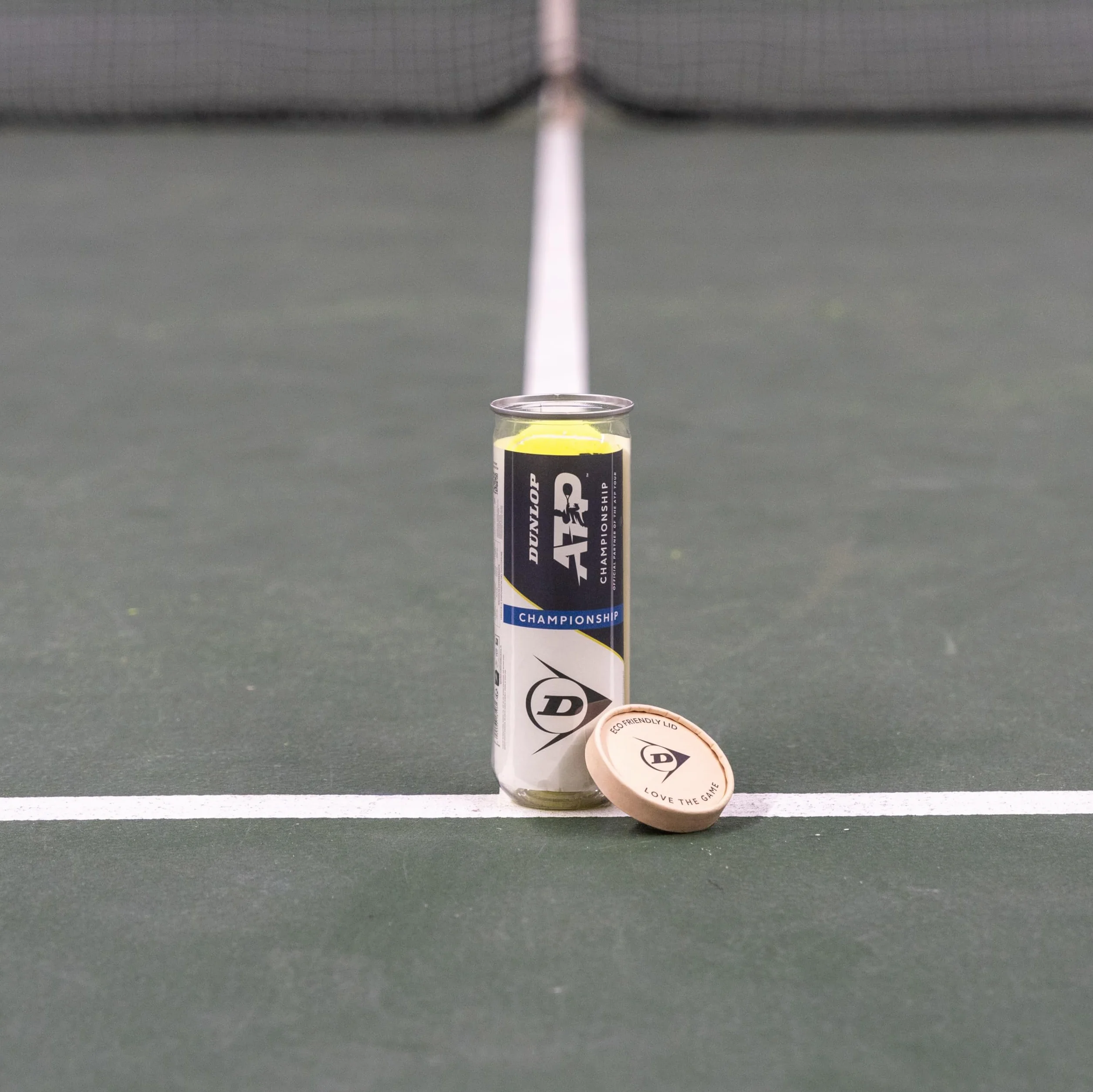 DUNLOP Piłka tenisowa ATP Championship – na piasek, twarde boisko i trawnik (3 piłki)