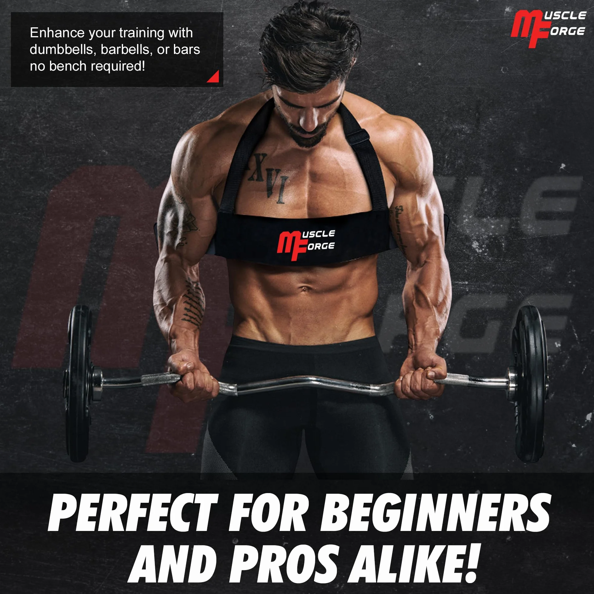 Arm Blaster przyrząd do ćwiczeń bicepsów Biceps Blaster