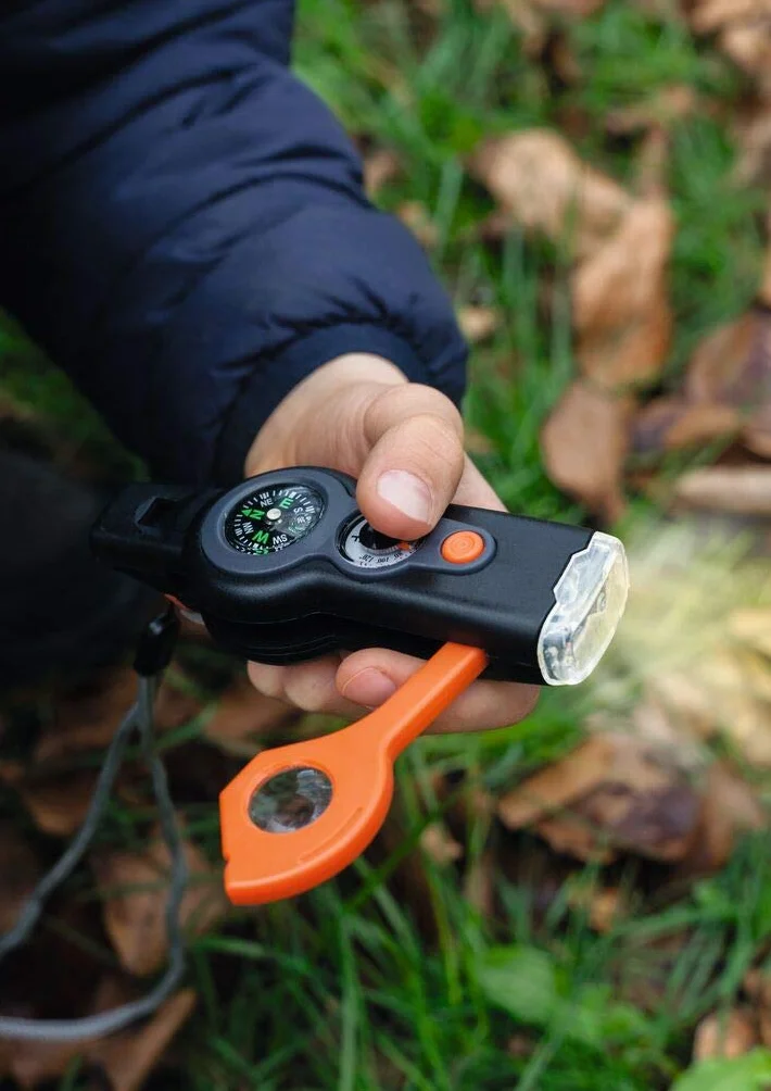 moses. Expedition Natur Survival-Tool 6 w 1, wielofunkcyjne narzędzie dla odkrywców przyrody, towarzysz podróży na świeżym powietrzu i na kemping