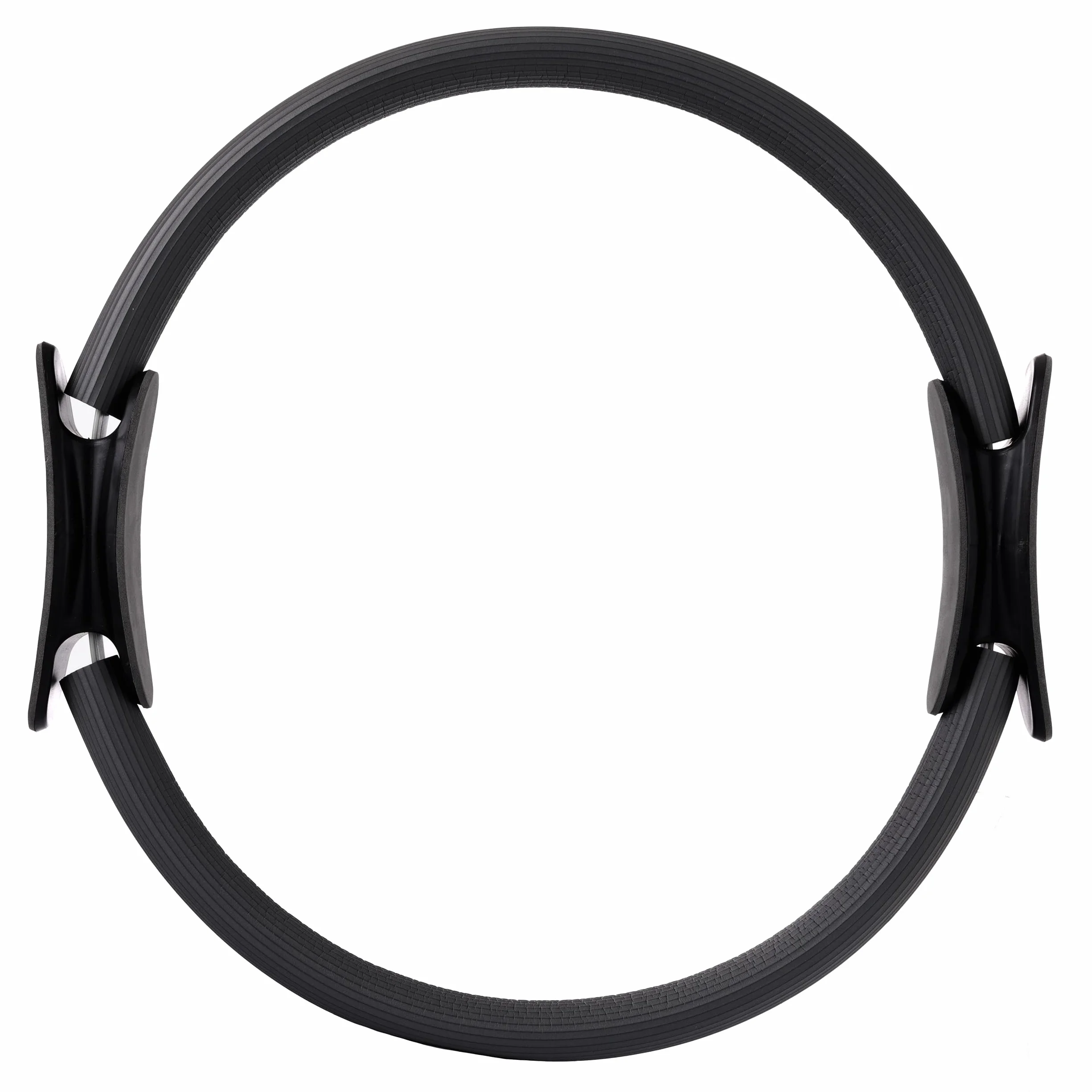 Fizyo pierścień do pilatesu z antypoślizgowymi uchwytami do wzmocnienia dna miednicy, brzucha i pleców obręcz do pilatesu Ø 38 cm, ring do pilatesu podwójnym uchwytem, pilates circle, obręcz do jogi