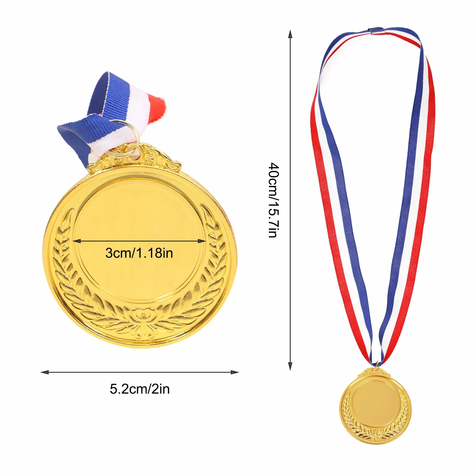 10-częściowe metalowe medale dla dzieci Złote Super medale dla dzieci na zawody sportowe Impreza Ortograficzne pszczoły Dzieci uwielbiają ten medal Złote medale