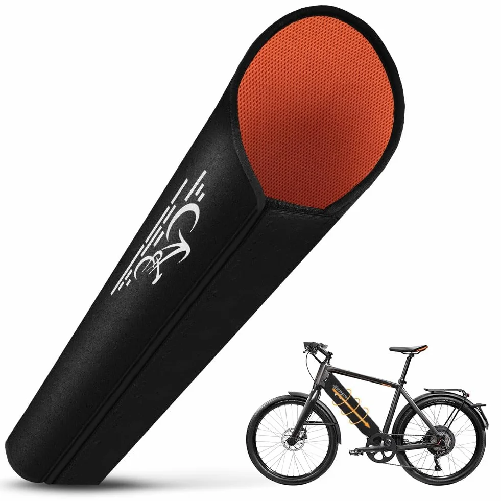 Letni pokrowiec ochronny na akumulator E-Bike, oddychający/lód, do rowerów i motocykli elektrycznych