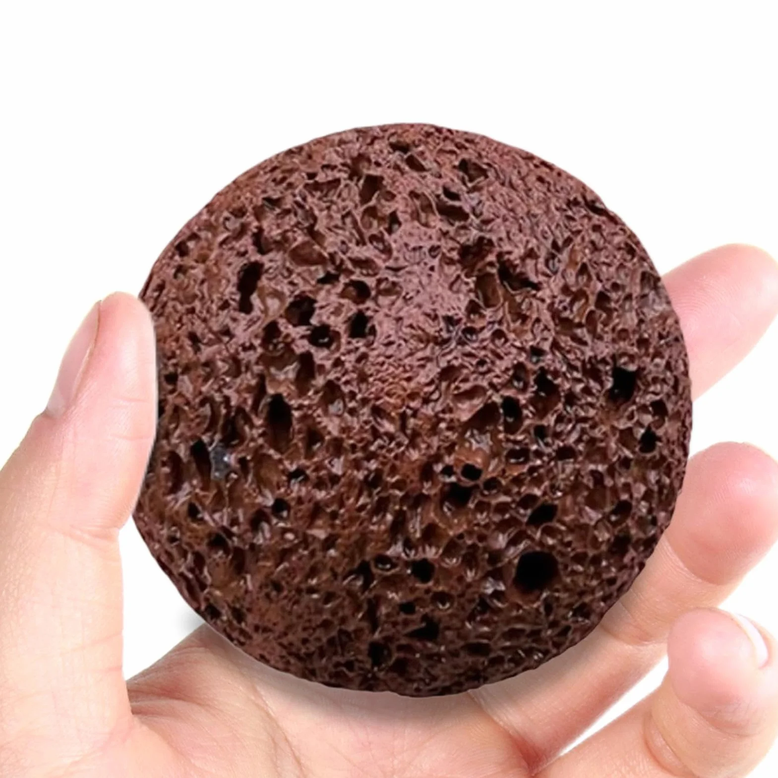 Callus Ball - narzędzie wzmacniające chwyt, trener wspinaczki skałkowej, kula oporowa na palce, wzmocniona tekstura skóry dłoni, kategoria fitness, granitowa szara średnia kula do treningu na siłowni