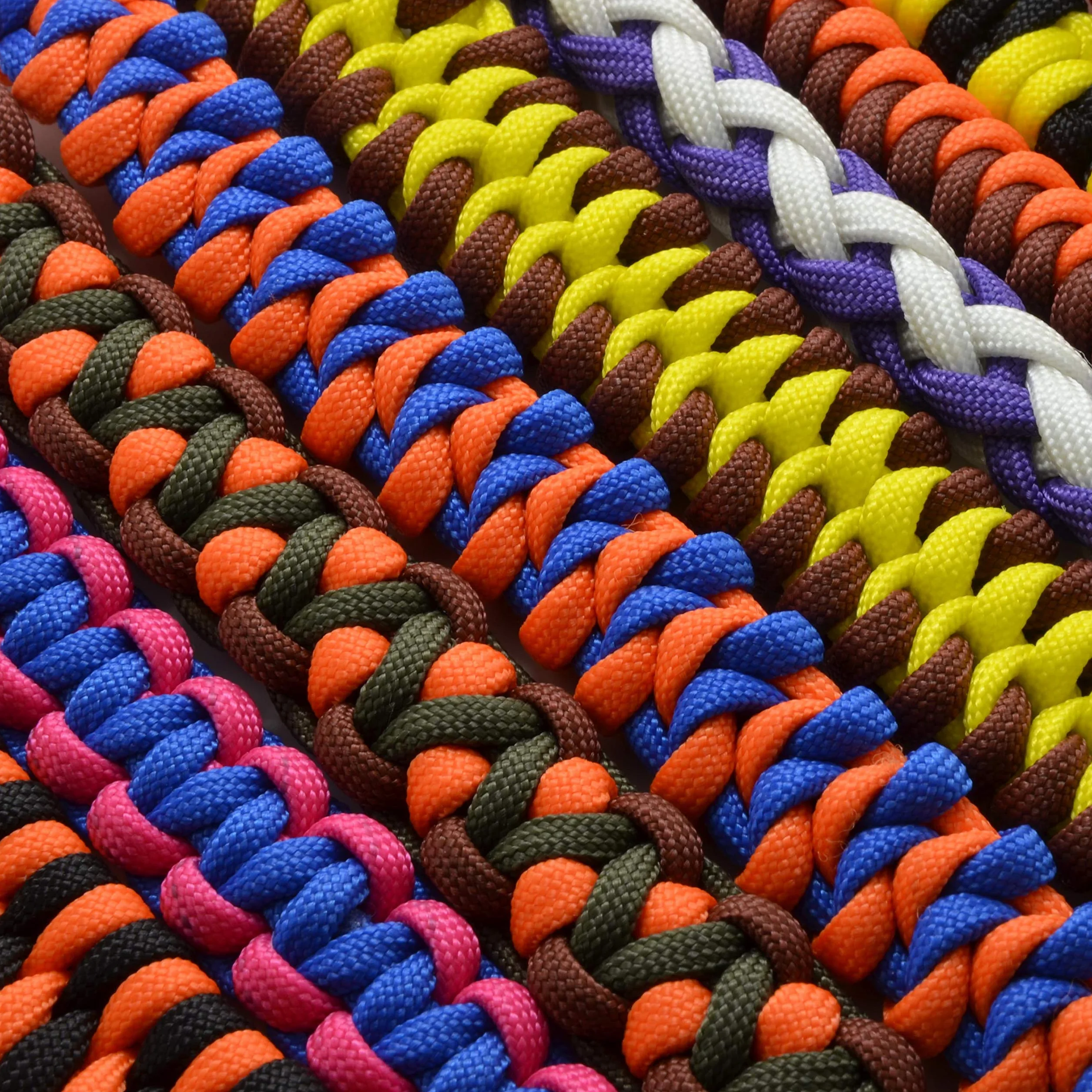 Ganzoo Paracord 125 sznurek pleciony 1 mm neonorange, nylon i poliester z 1 rdzeniem nylonowym, wytrzymałość ok. 60 kg, do makramy, węzłów, zawieszek, kempingu, survivalu, napraw w terenie
