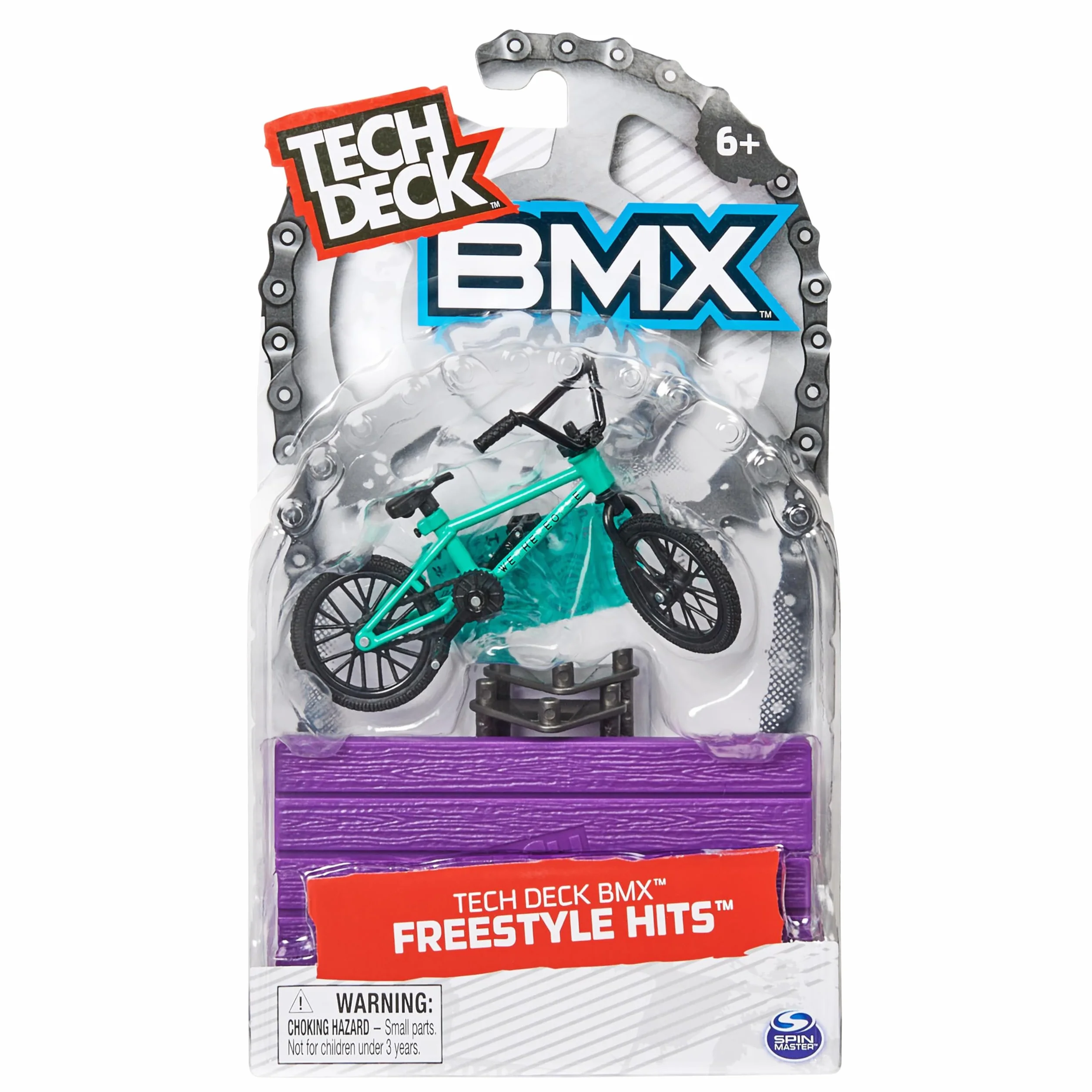 Tech Deck BMX Freestyle Hits, BMX z przeszkodą stół piknikowy, rowery Wethepeople