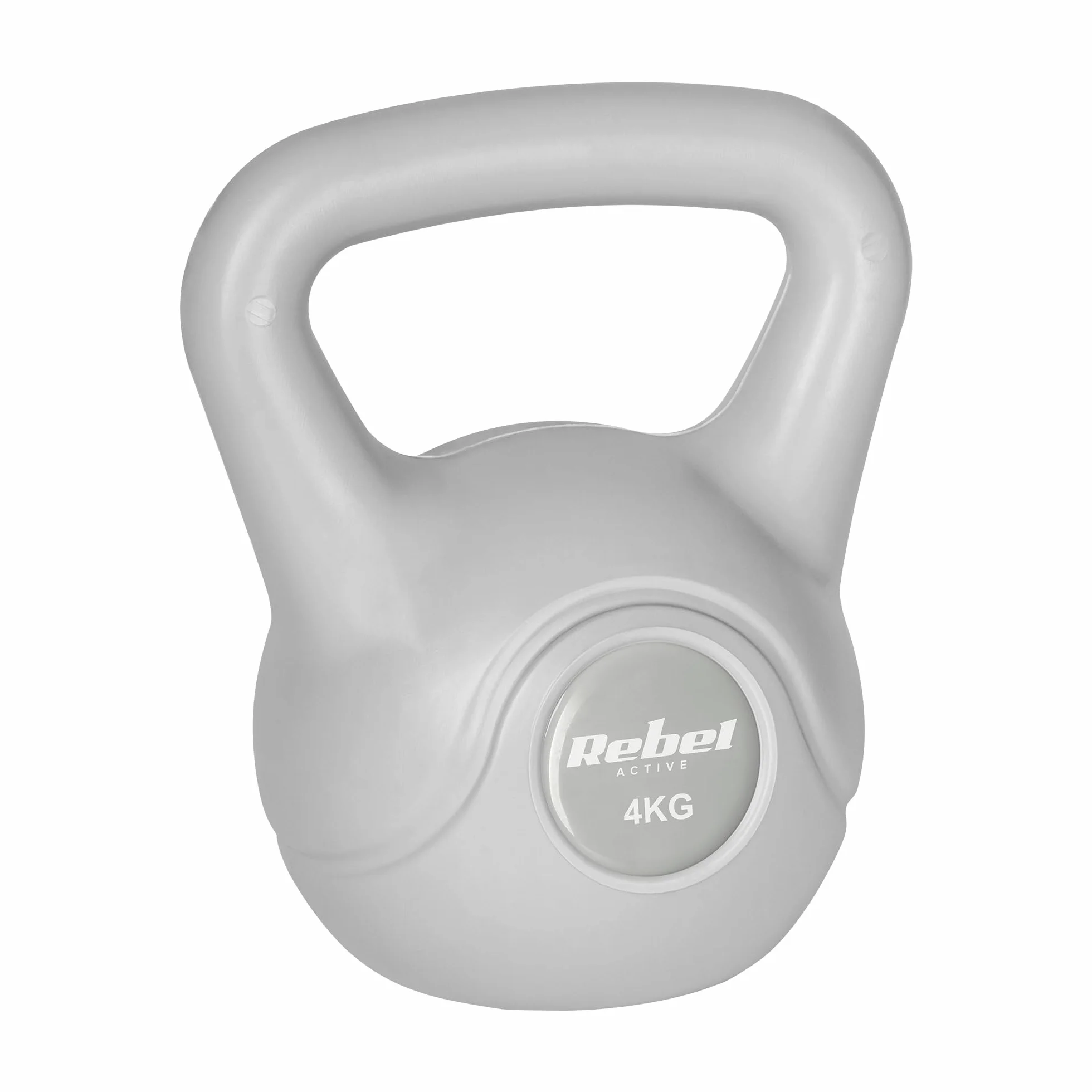 Rebel Electro Kettlebell Bitumiczny 4kg RBA-2322G-04 Szary