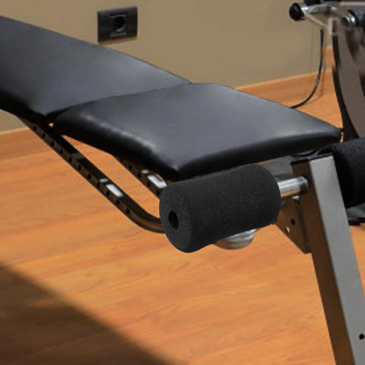 WOONEKY 2kawałki Poduszki Piankowe Szt Do Maszyn Treningowych Akcesoria Fitness Do Wsparcia Nóg Zapewniające Komfort i Stabilność Podczas Ćwiczeń