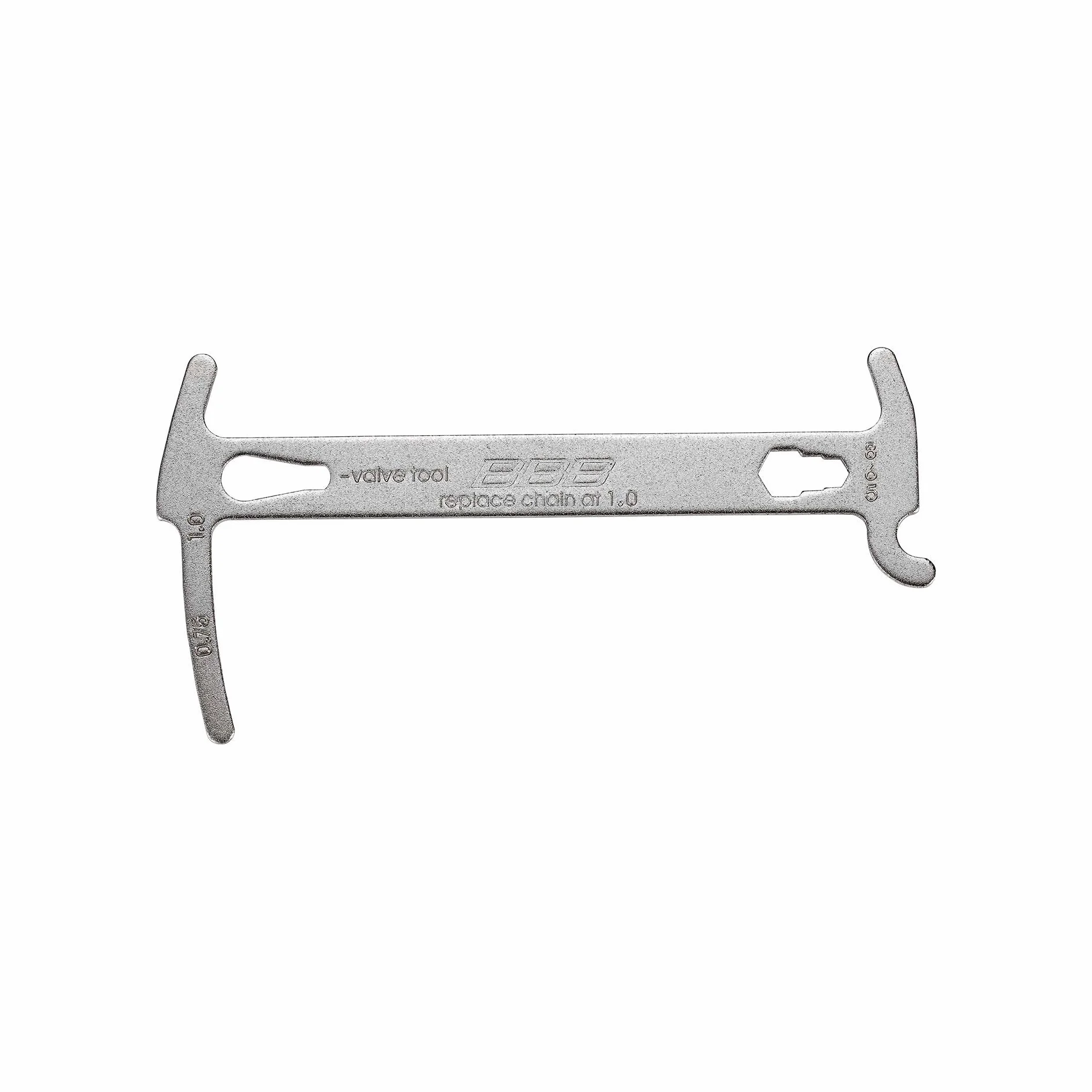 BBB Cycling Miernik Zużycia Łańcucha BTL-125 Srebrny