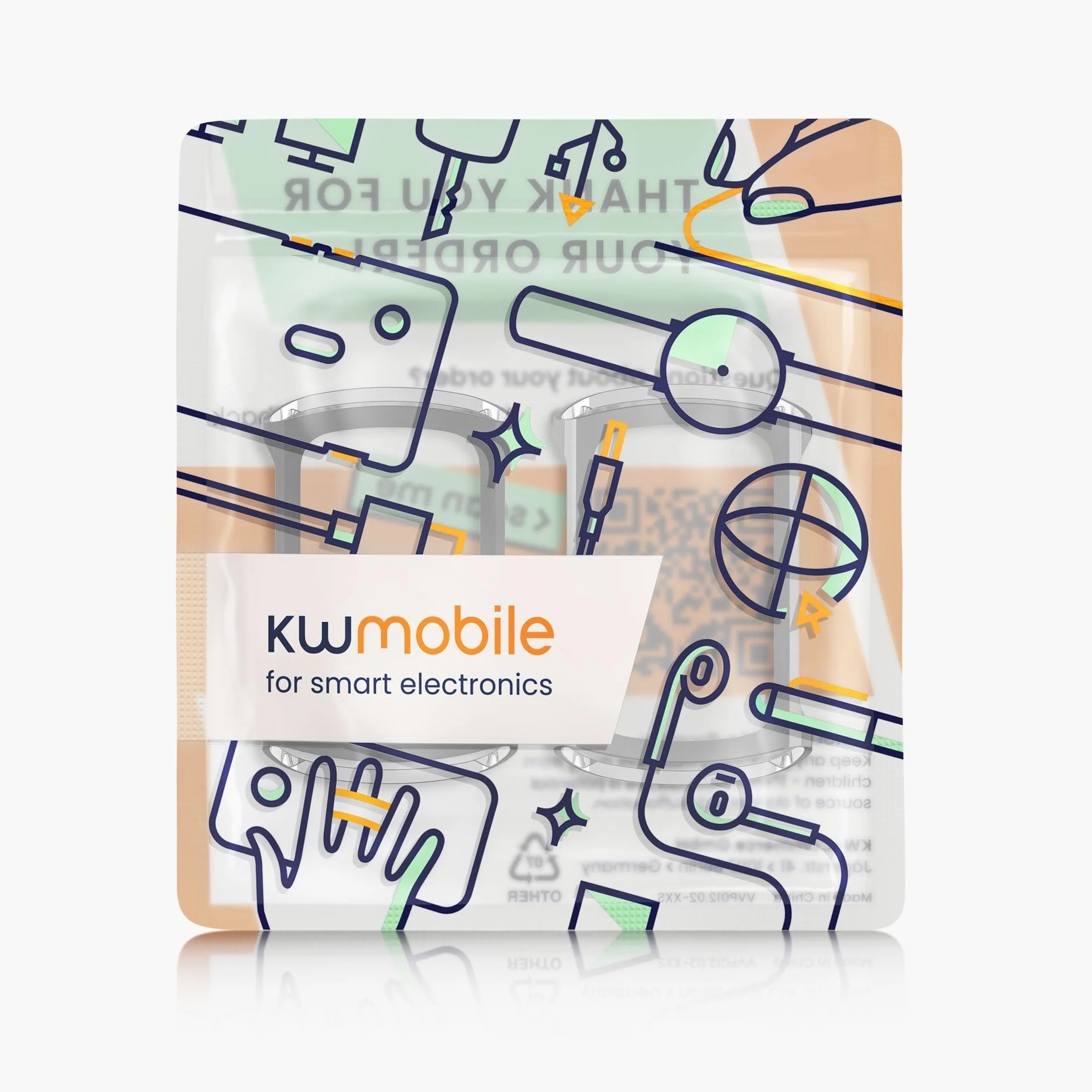 kwmobile Etui kompatybilne z Fitbit Charge 6 / Charge 5 – 2 x silikonowe etui na monitor fitness z TPU – srebrne/ciemnoszare