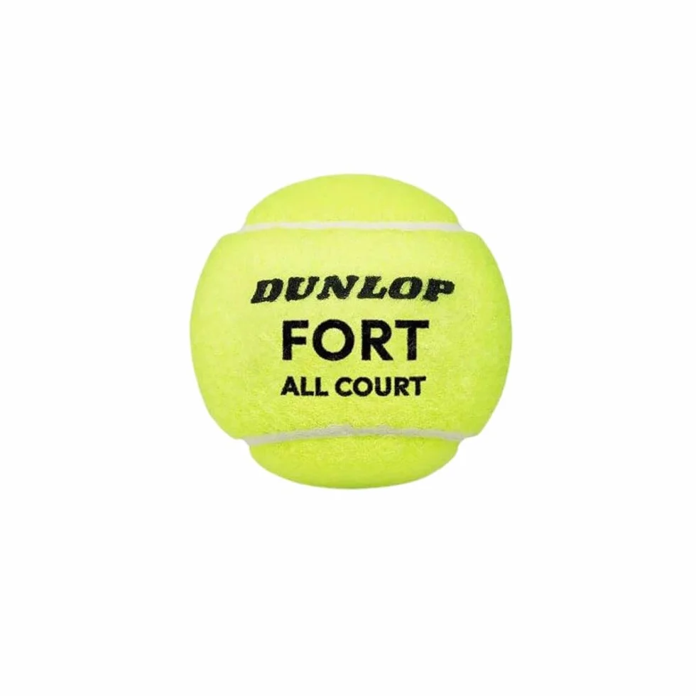DUNLOP Piłka tenisowa Fort All Court TS – do piasku, twardego podłoża i trawnika (3 piłki)