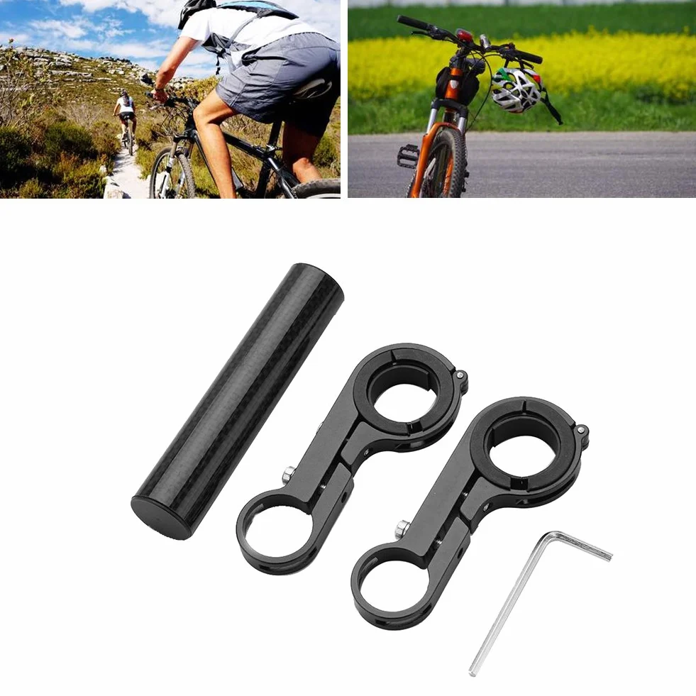 MAGT Przedłużacz kierownicy rowerowej, 10cm Trwały przedłużacz kierownicy rowerowej do roweru górskiego i szosowego
