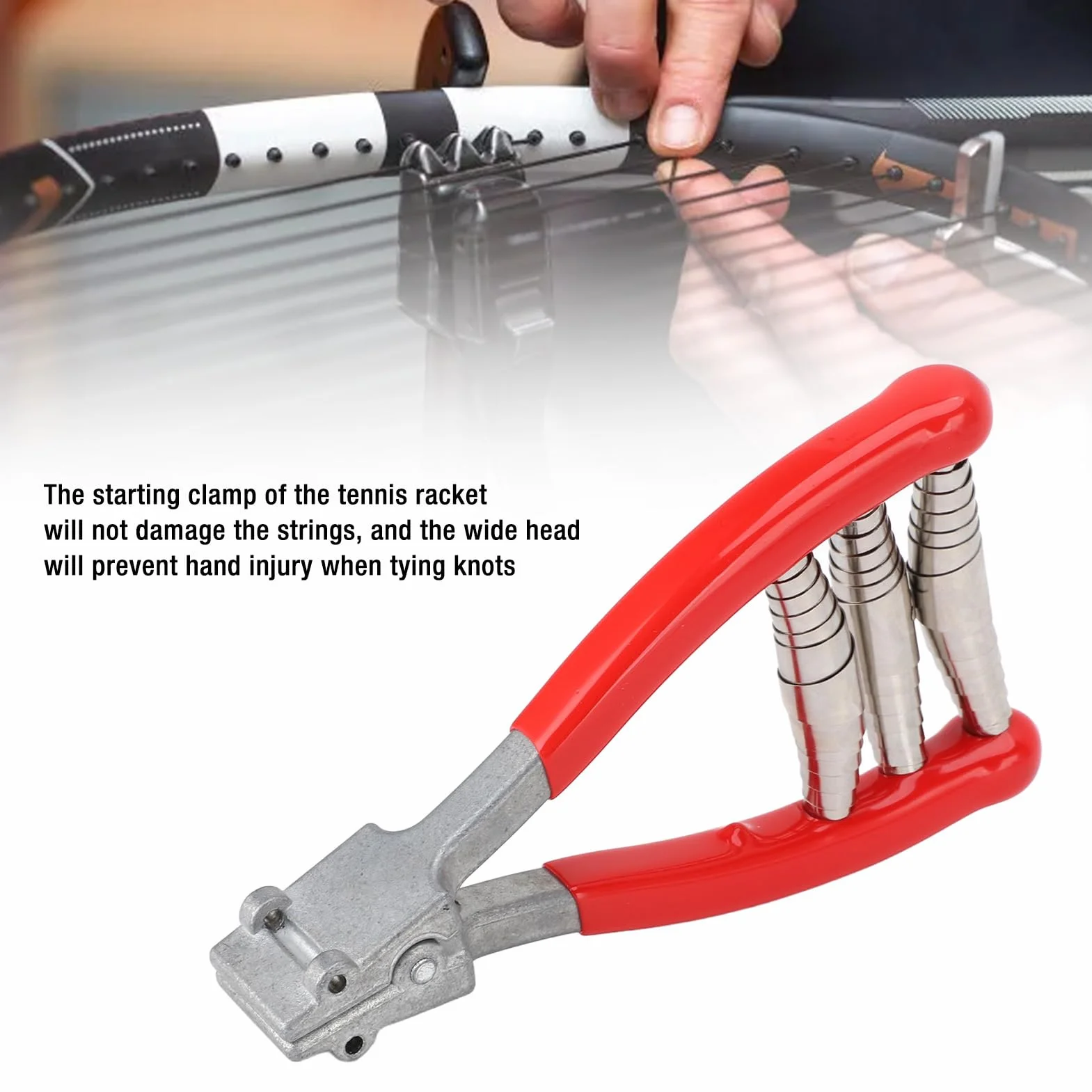Generic Start -Up Smphi, Badminton Racmping Clamping Professional 3 Springty for Badminton Raket