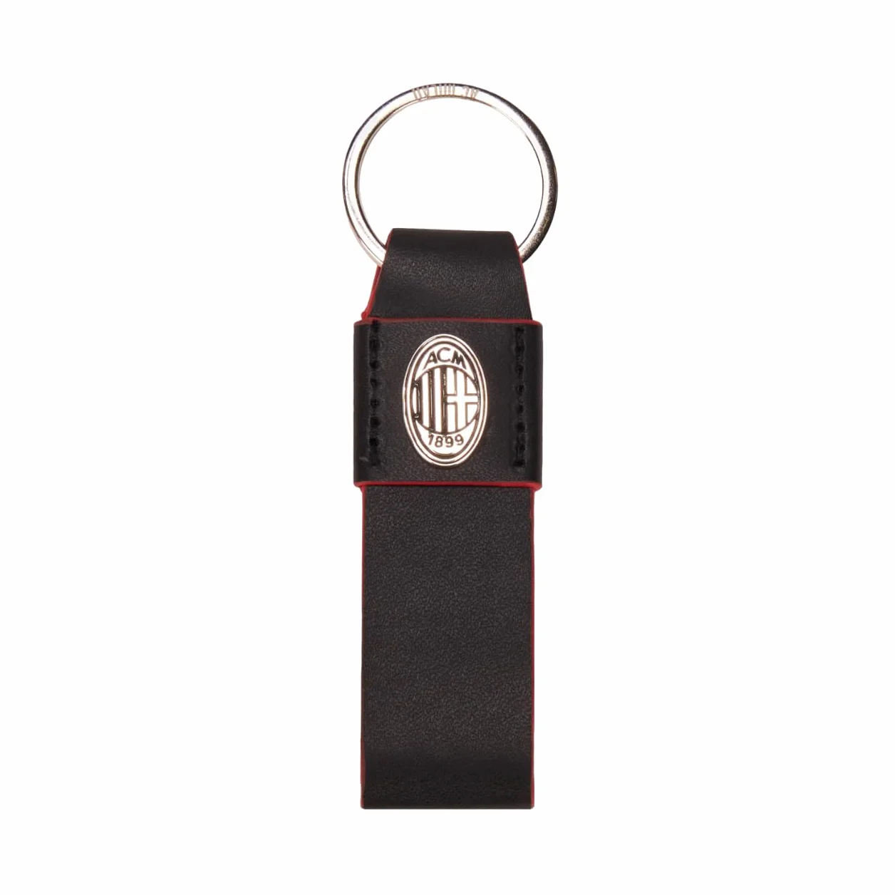 A.C. Milan Brelok do kluczy ze srebrnym logo, oficjalne logo, pomysł na prezent, oficjalny produkt
