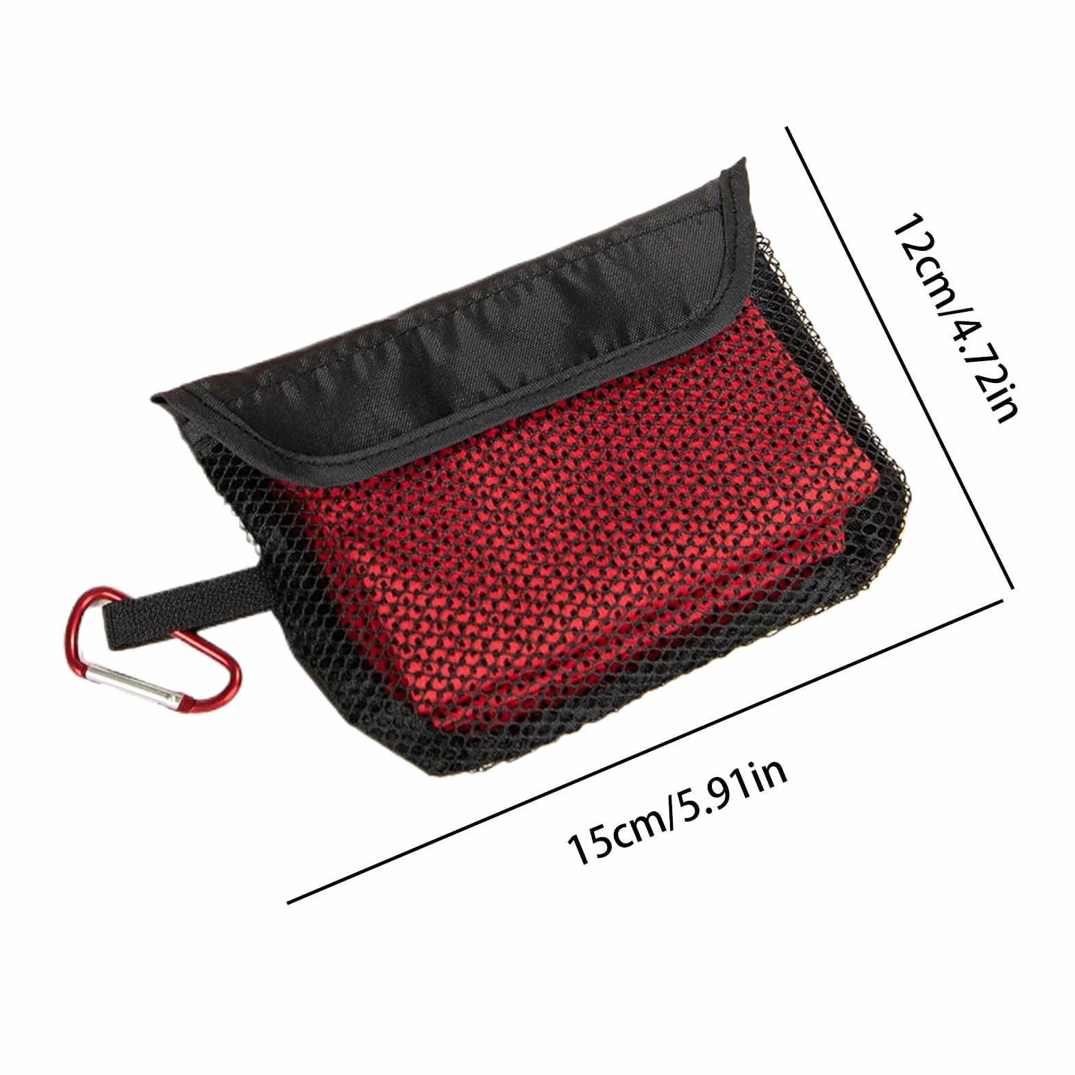 Cooling Towels, Breathable Travel Towel with Mesh Bag, Absorbent Neck Cloth, Portable Home Gym Accessories for Men and Women, Outdoor and Fitness Use 27.89 Inch