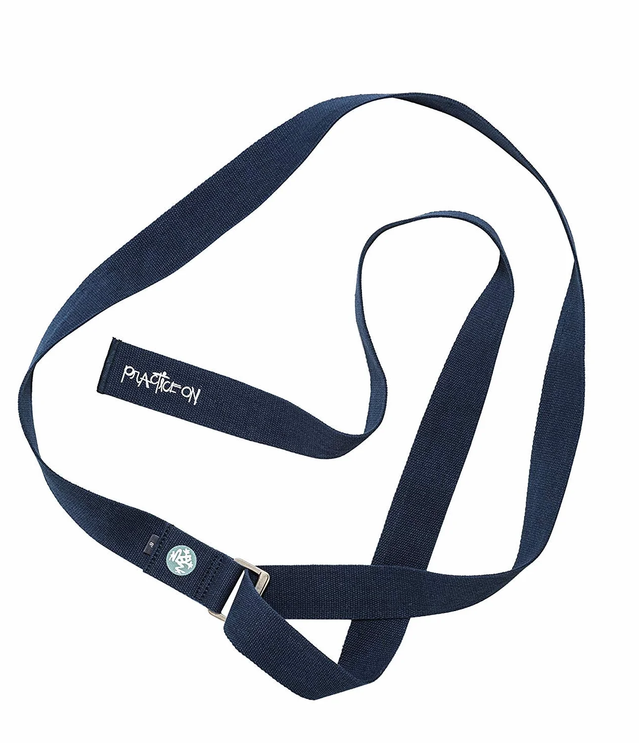 Manduka Pasek do jogi unisex Align Midnight, długi