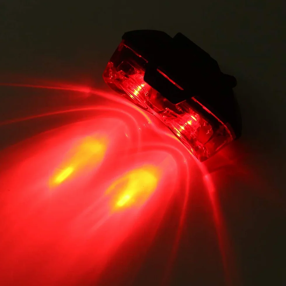 Tylne światło rowerowe Tylne światło rowerowe Zewnętrzna lampa rowerowa LED tylne koło tylne ostrzeżenie o bezpieczeństwie Czerwone światło do górskiego roweru wyścigowego