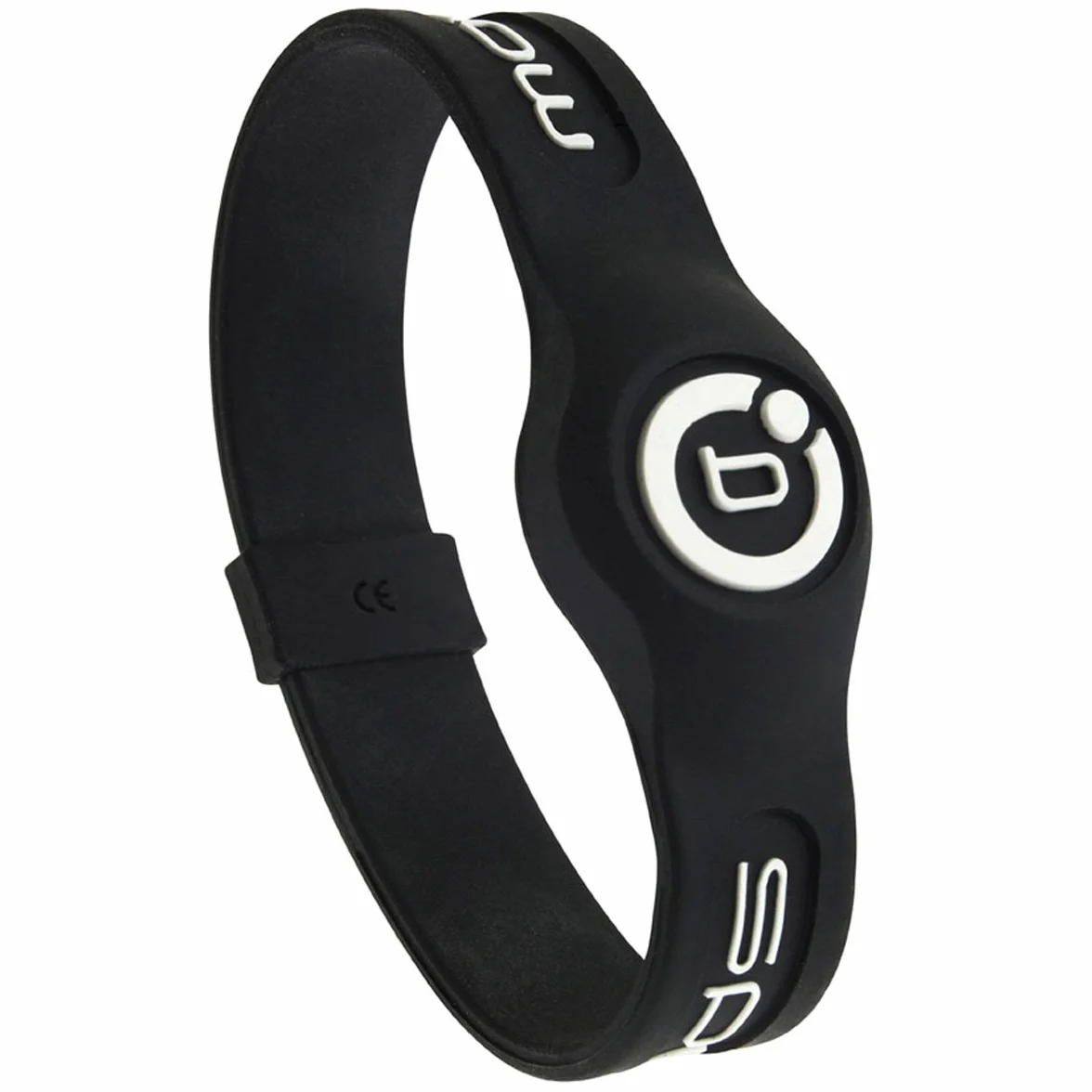 Bioflow Sportowa opaska na nadgarstek czarno-biała (XS 16 cm)