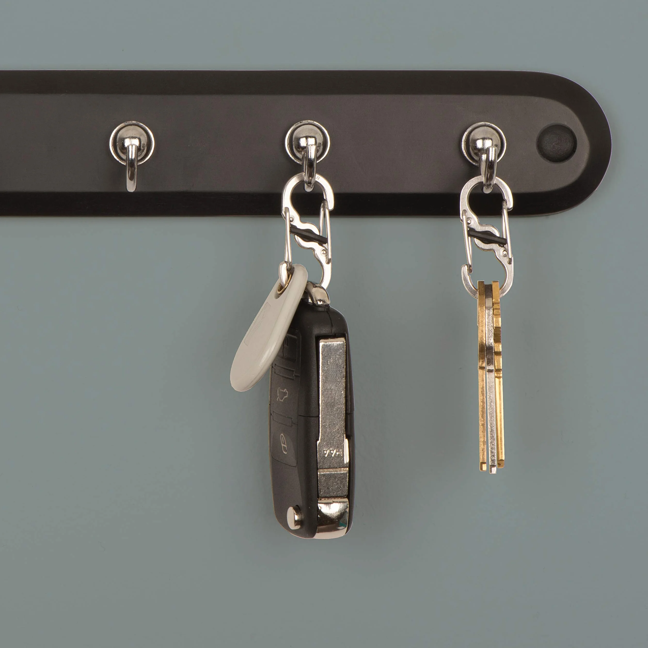 Nite Ize S-Biner Microlock Karabińczyk, Srebrny, 3,51 x 0,69 x 0,71 cm; 8 g