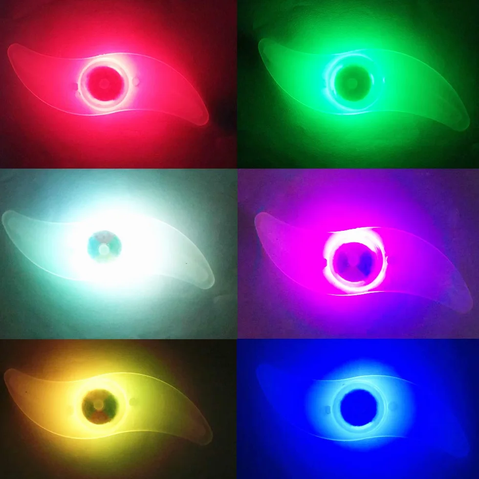 4 światła koła czerwone rowery światła rowerowe wodoodporna lampa led opona rowerowa z 3 trybami kierunkowskazu dla dorosłych rowerów górskich i dzieci