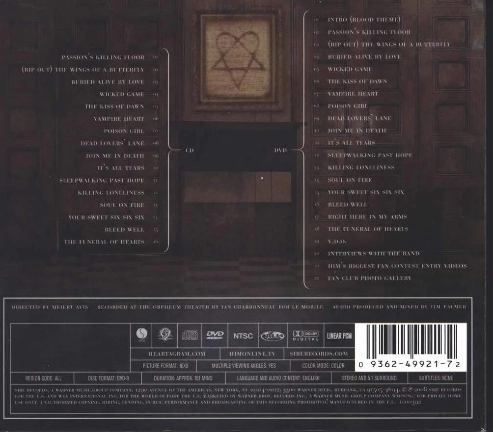 Digital Versatile Doom Live At The Orpheum Theater Xxxvii A.S. Explicit CD + DVD