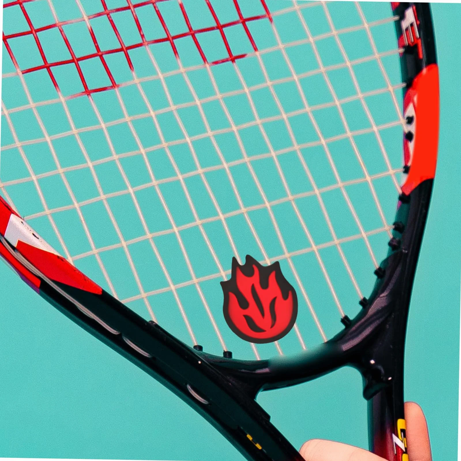 POPETPOP 6 Sztuk Rakieta Tenisowa Amortyzator Silikonowy Tłumik Drgań Tenis Tłumik Drgań Tenis Tłumik Do Rakiety Rakieta Tenisowa Tłumiki Drgań Rakieta Szokujący Amortyzator