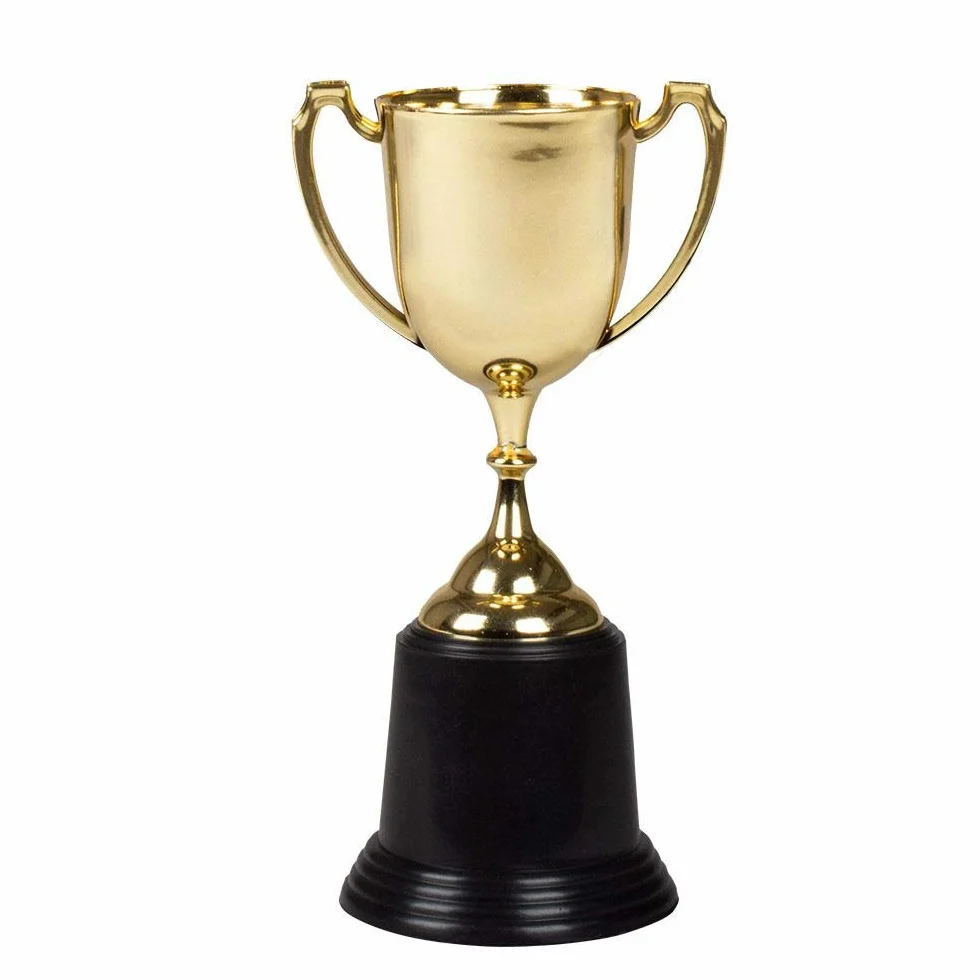 Boland Złote trofeum 22 cm dodatek do kostiumów dekoracja na imprezę