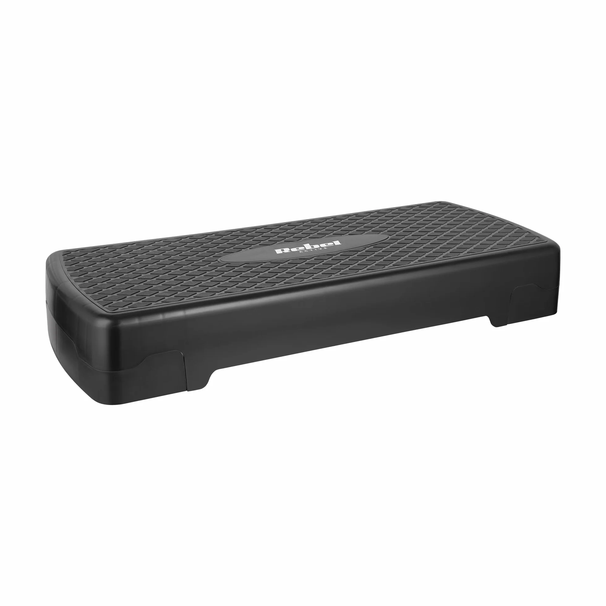 Rebel Electro Step do Aerobiku Fitness 3 Stopnie 68cm Stepper Podest Schodek Czarny