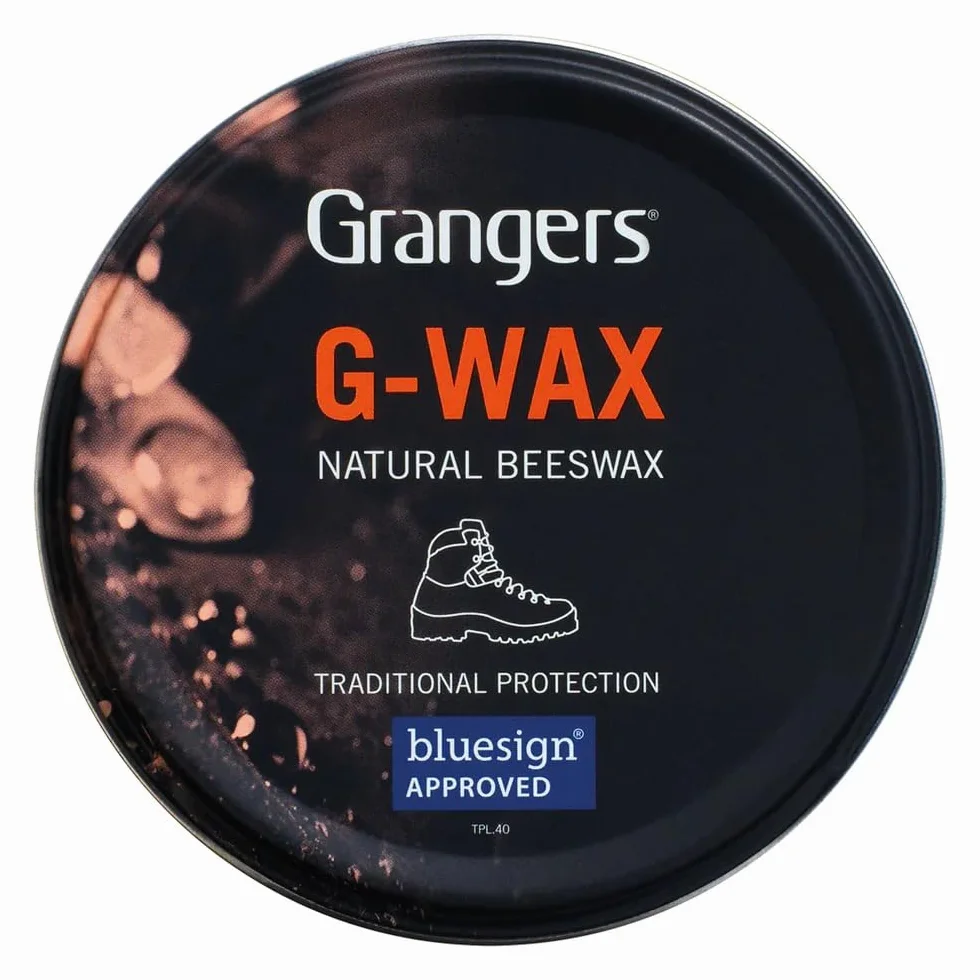 Grangers G-Wax 80 g | Tradycyjny wosk odżywia i wodoodporny, skórzane buty trekkingowe i obuwie outdoorowe