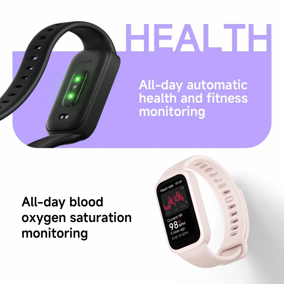 Xiaomi Smart Band 9, Aktywny Róż