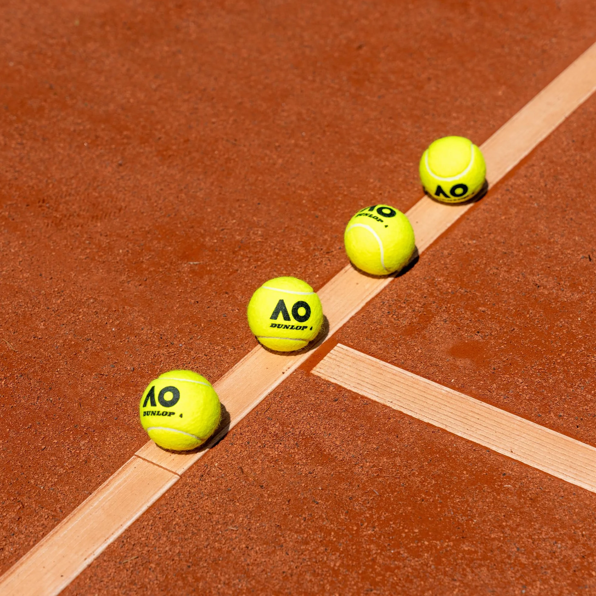 Dunlop Australian Open piłka tenisowa - na piasek, twarde boisko i trawnik (2 x 4 piłki)