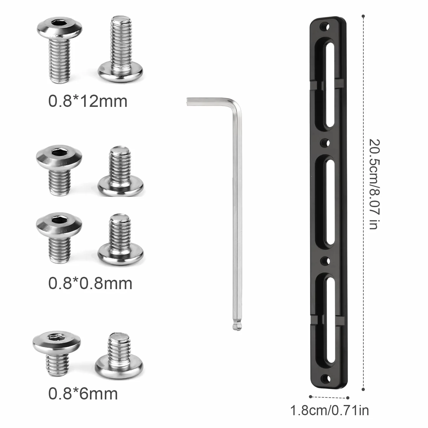 Adapter do Koszyka na bidon rowerowy, podstawa montazowa bidonu B-RAD Stop Aluminium Regulowany Alternatywne Polozenie Mocowania Butelki do Górskiego Roweru Szosowego MTB (3 Gniazda)
