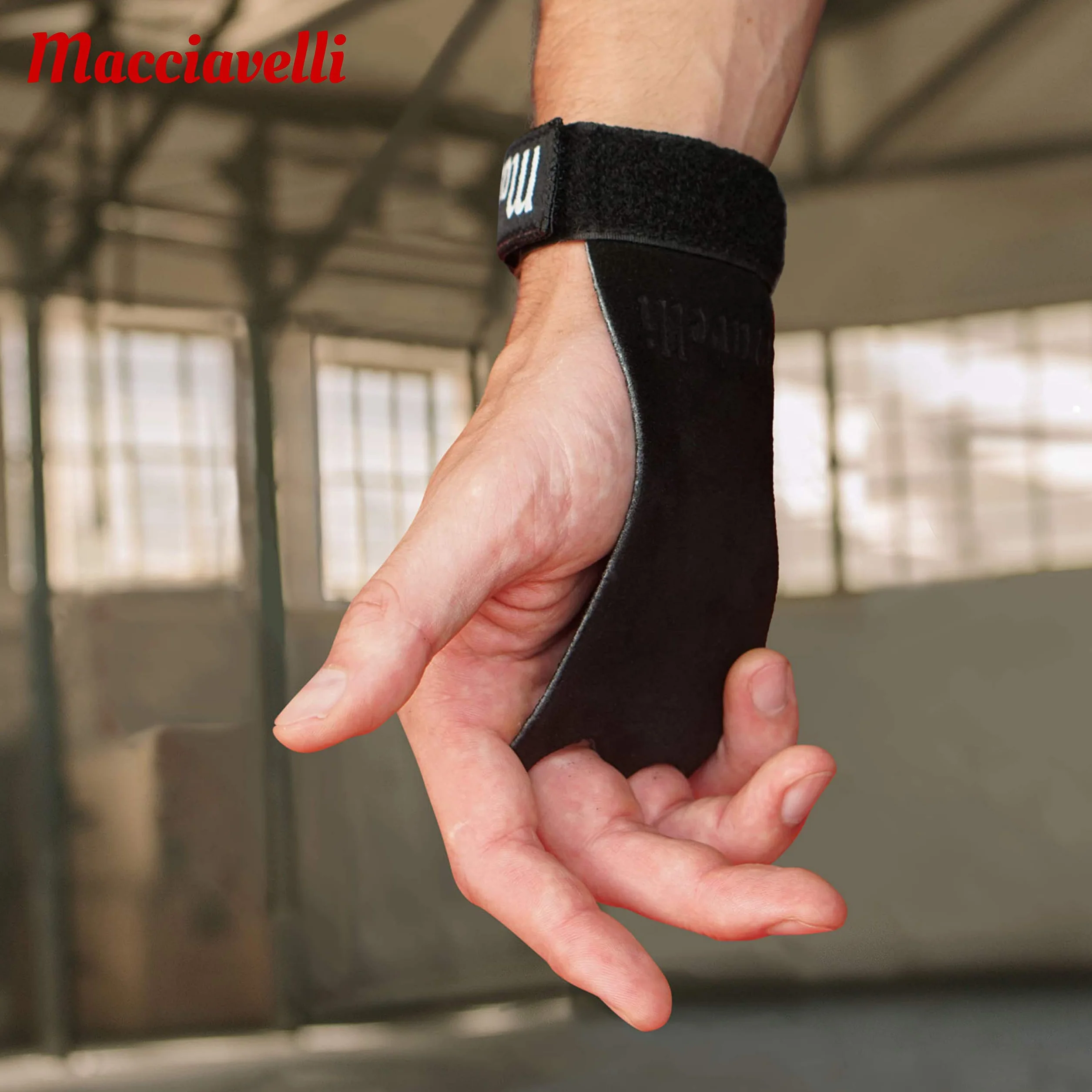MACCIAVELLI - Skórki do podciągania, nakładki na dłonie do gimnastyki, crosstraining, freeletyki, gimnastyki, ćwiczeń - alternatywa dla rękawic treningowych i rękawic fitness
