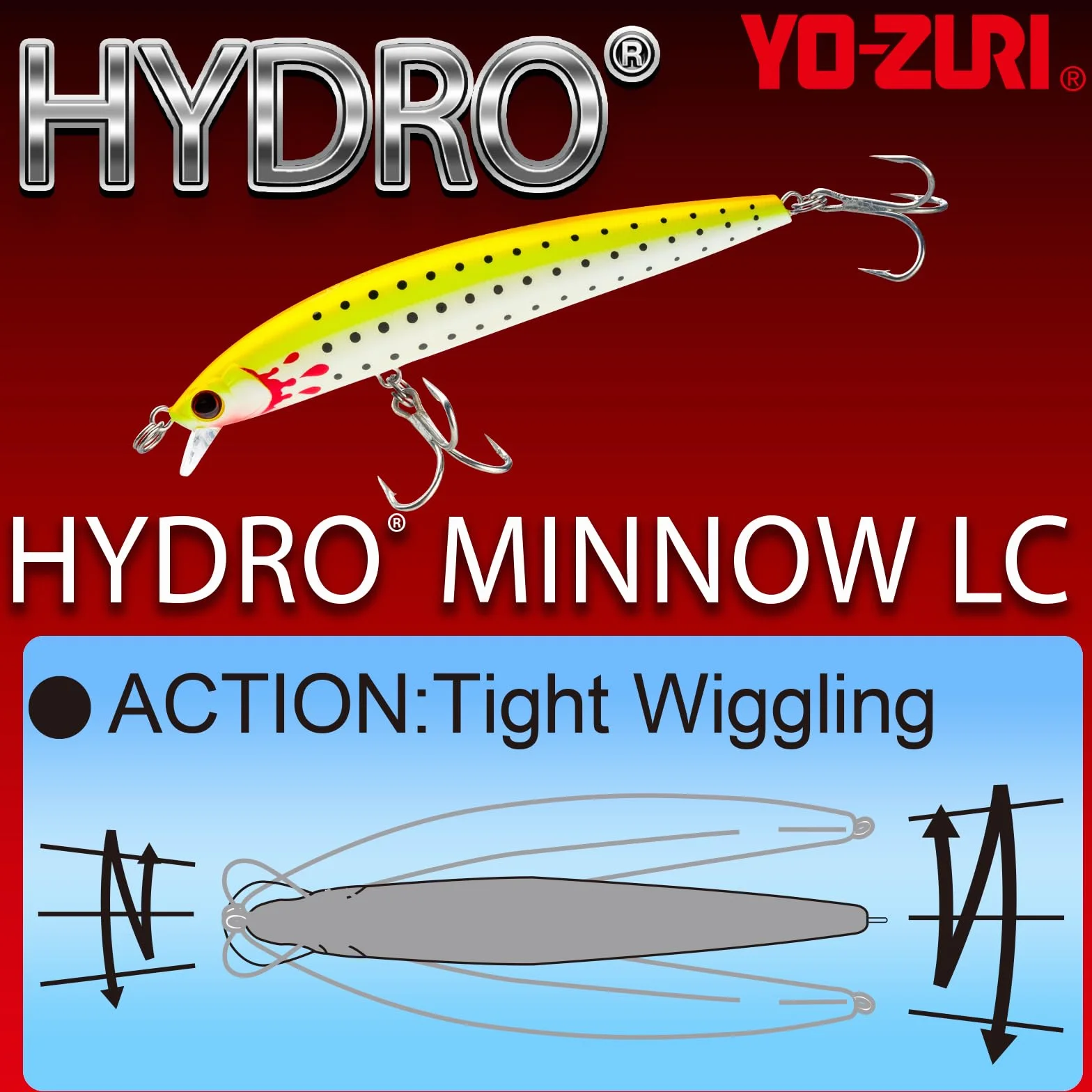 Yo-Zuri Hydro Minnow LC przynęta pływająca, 15 cm, sardynka