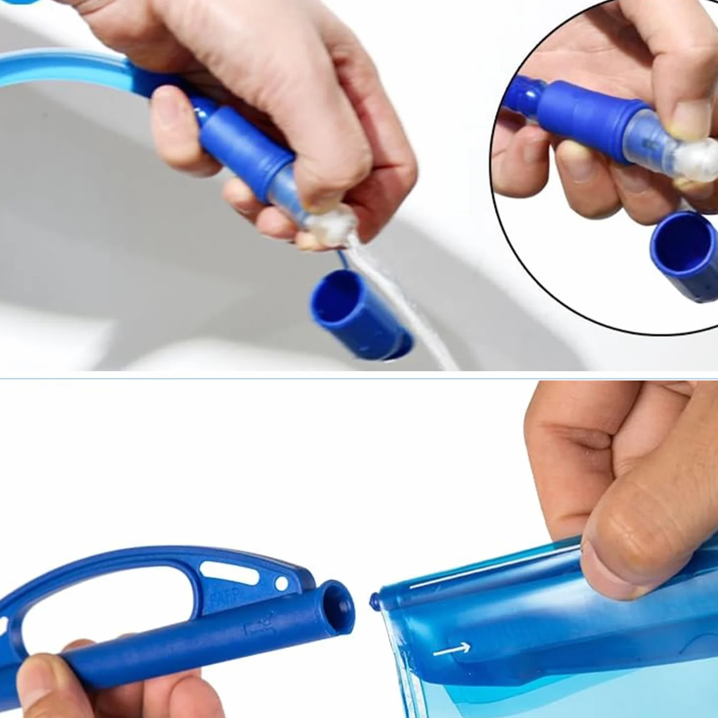Worek na wodę 1,5 l 2 l do plecaka rowerowego