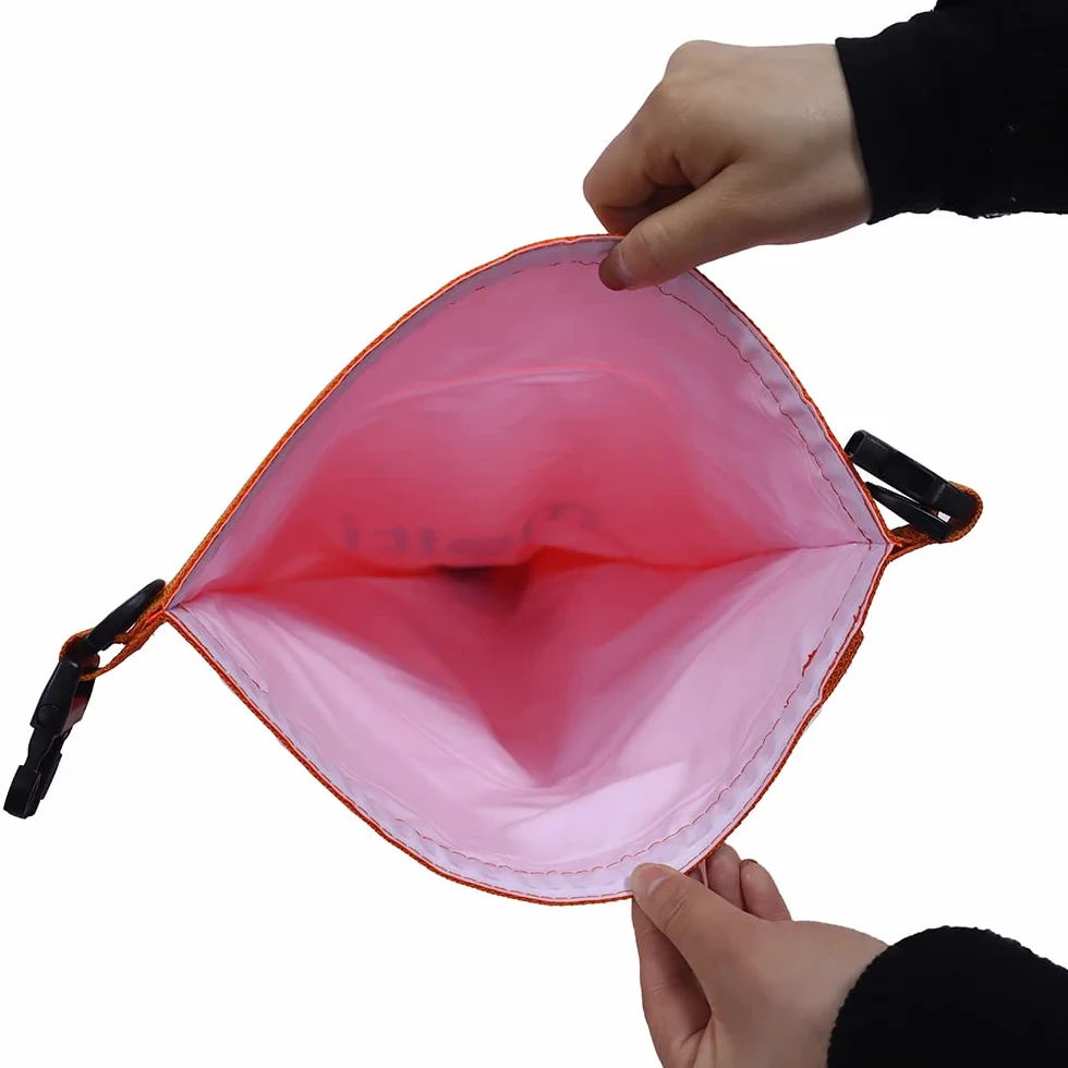 molti Boja do pływania 2 w 1, 15 l, 28 l, boja Pull Boja dla dorosłych, Baywatch Boja, pomarańczowa, bezpieczeństwo podczas pływania, na otwartej wodzie i triatlonie (BA003, pomarańczowy, 28 l)