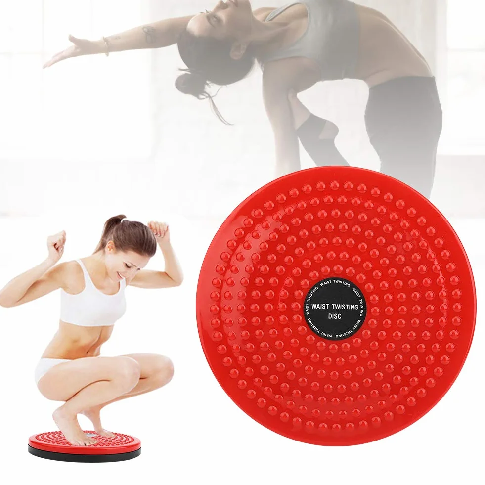 Alomejor Twist Board Talia Twister Indoor Sports Yoga Waist Twisted Disk Balance Board for Fitness Wielofunkcyjny Sprzęt wyszczuplający