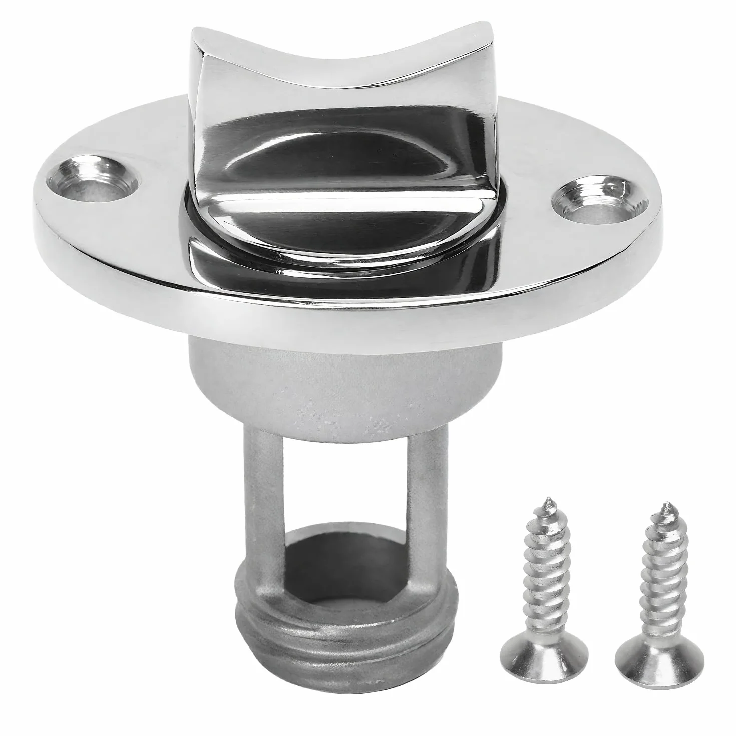 Korek drenowy z 316 stali nierdzewnej, korek łodziowy pasuje do 1" otworu, korek drenowy rufy łodzi, korek drenowy kadłuba z wodoodpornym uszczelnieniem O-ringu do zastępczego odpływu wody