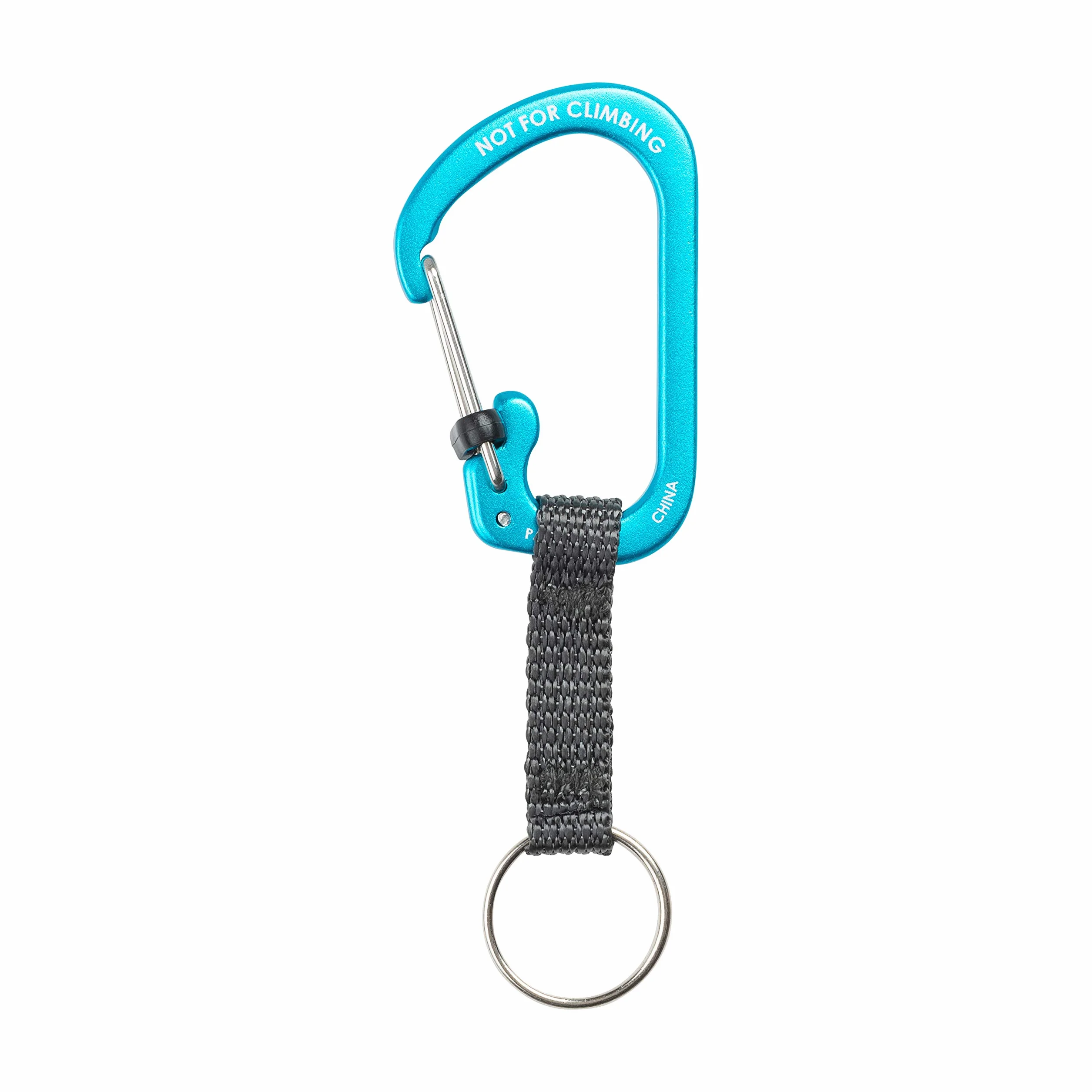 Nite Ize Breloczek do kluczy SlideLock - aluminiowy brelok do kluczy SlideLock - aluminium - niebieski, N/A